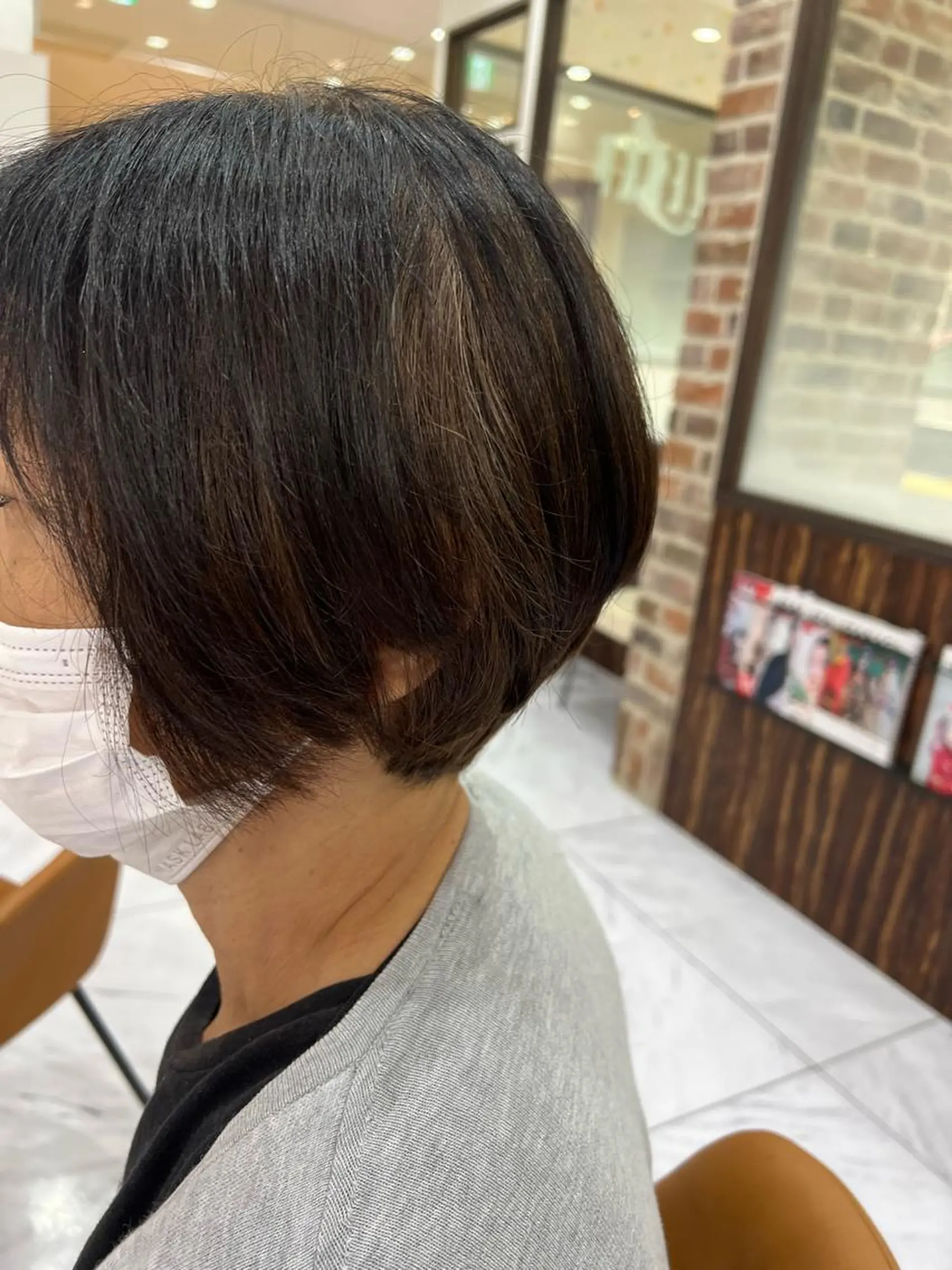 ショート あんどう ゆうかのヘアスタイル