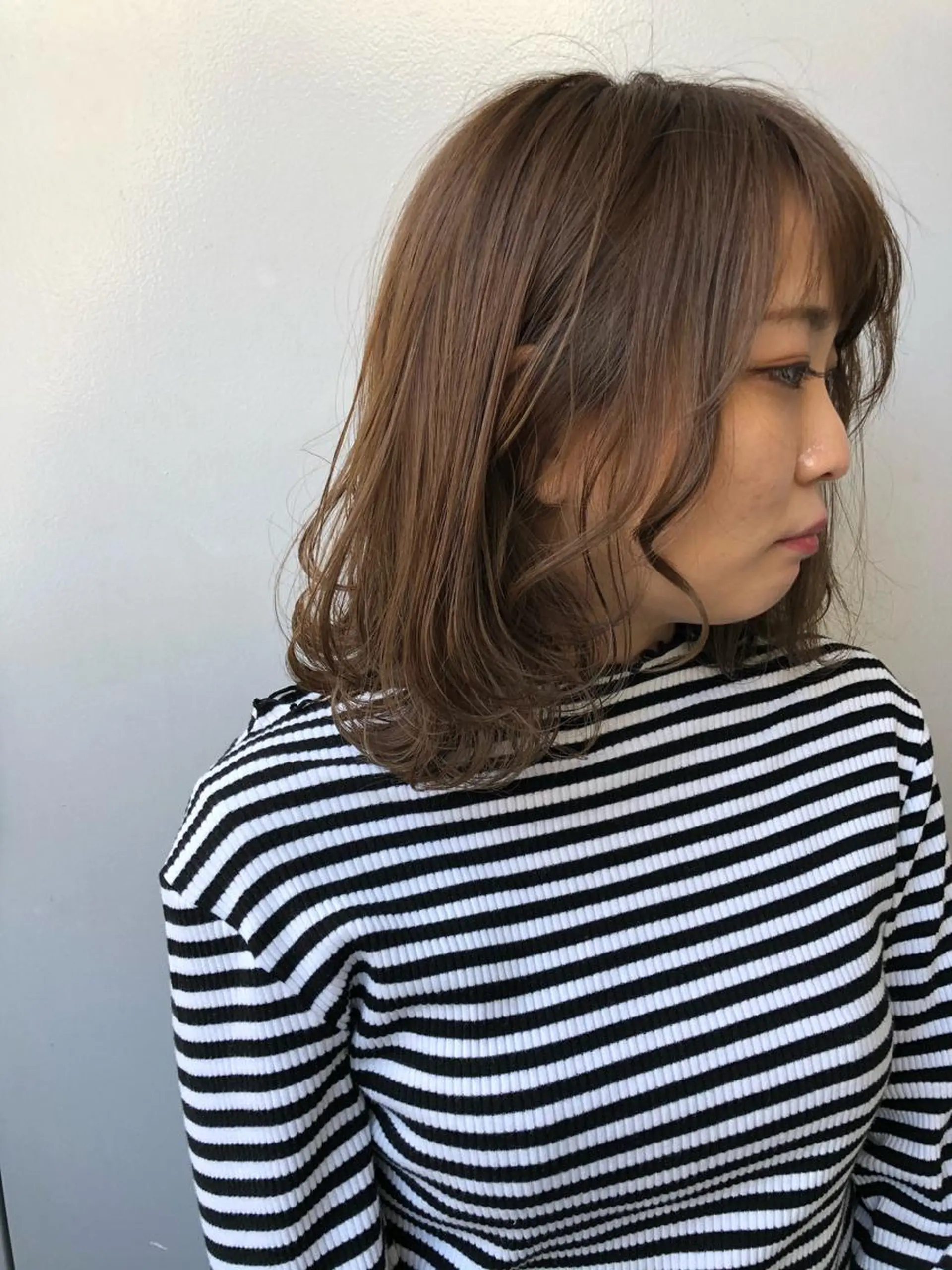 ミディアム ヘアカラー トリートメント ヘッドスパ Nero✂︎ officialのヘアスタイル