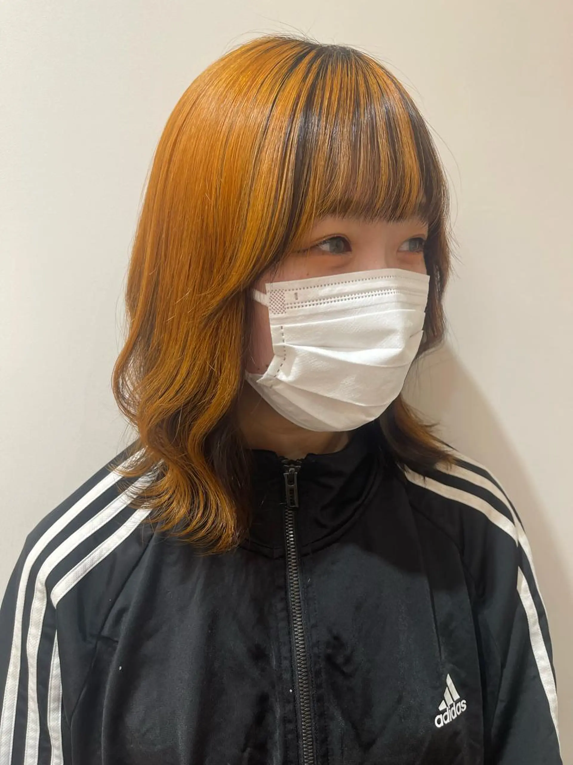 ミディアム ubu share salon所属・鈴村緋女／セット ／ヘッドスパ／個室のヘアスタイル