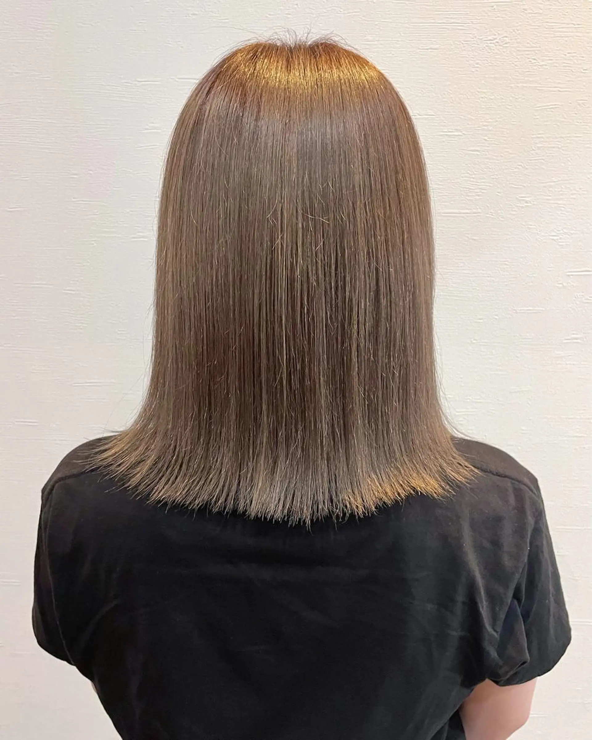 セミロング カラー 𝒌𝒚𝒐𝒌𝒂 🍀のヘアスタイル