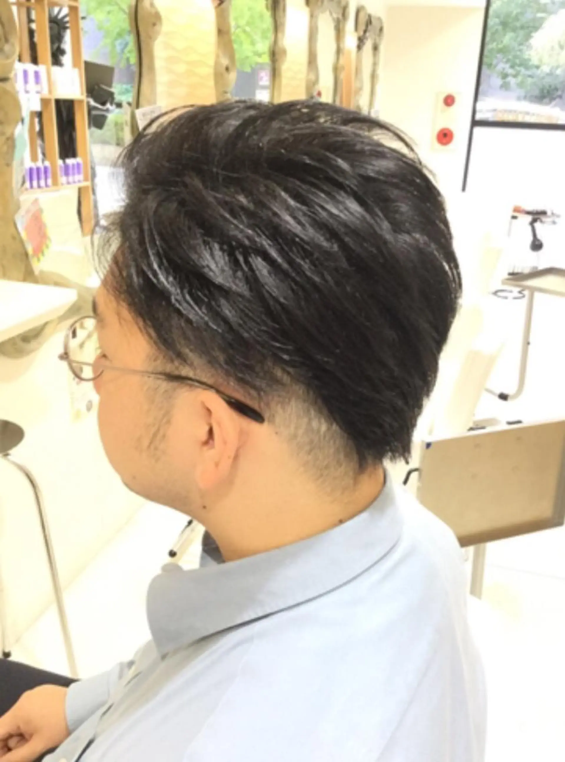 ショート メンズ カット 松吉 純平のヘアスタイル
