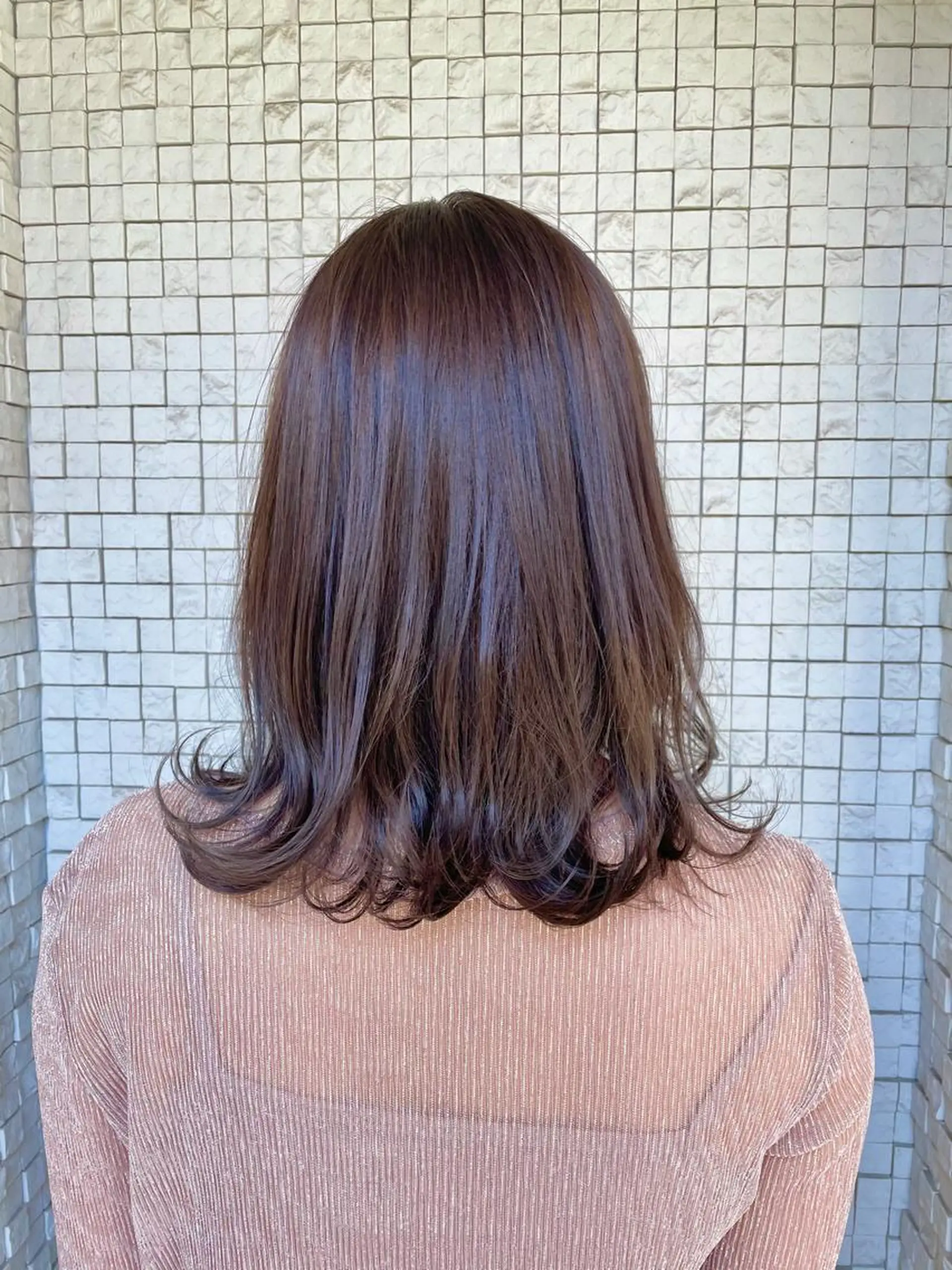 カラー ブリーチ 透明感カラー ラベンダーカラー ブリーチなしカラー 🫧BUBBLES 新所沢　かとうゆきのヘアスタイル
