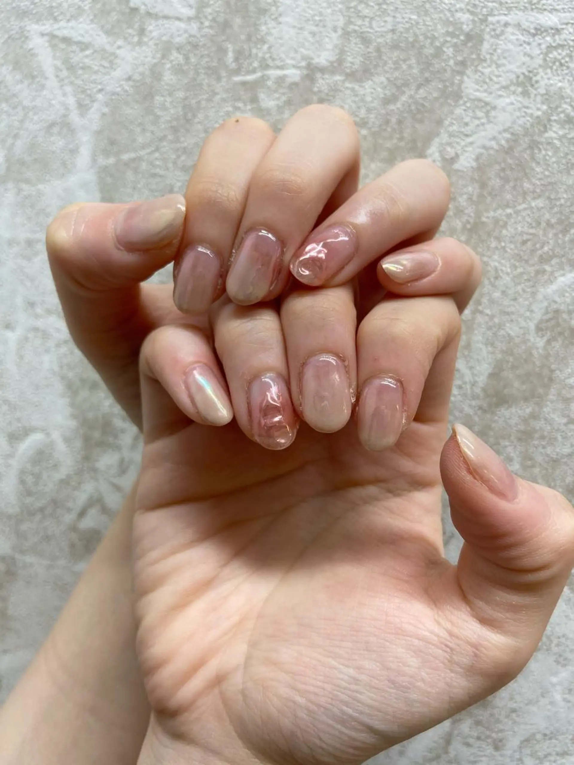 ネイル ミラーネイル ニュアンスネイル Hills Harajukuのネイルデザイン