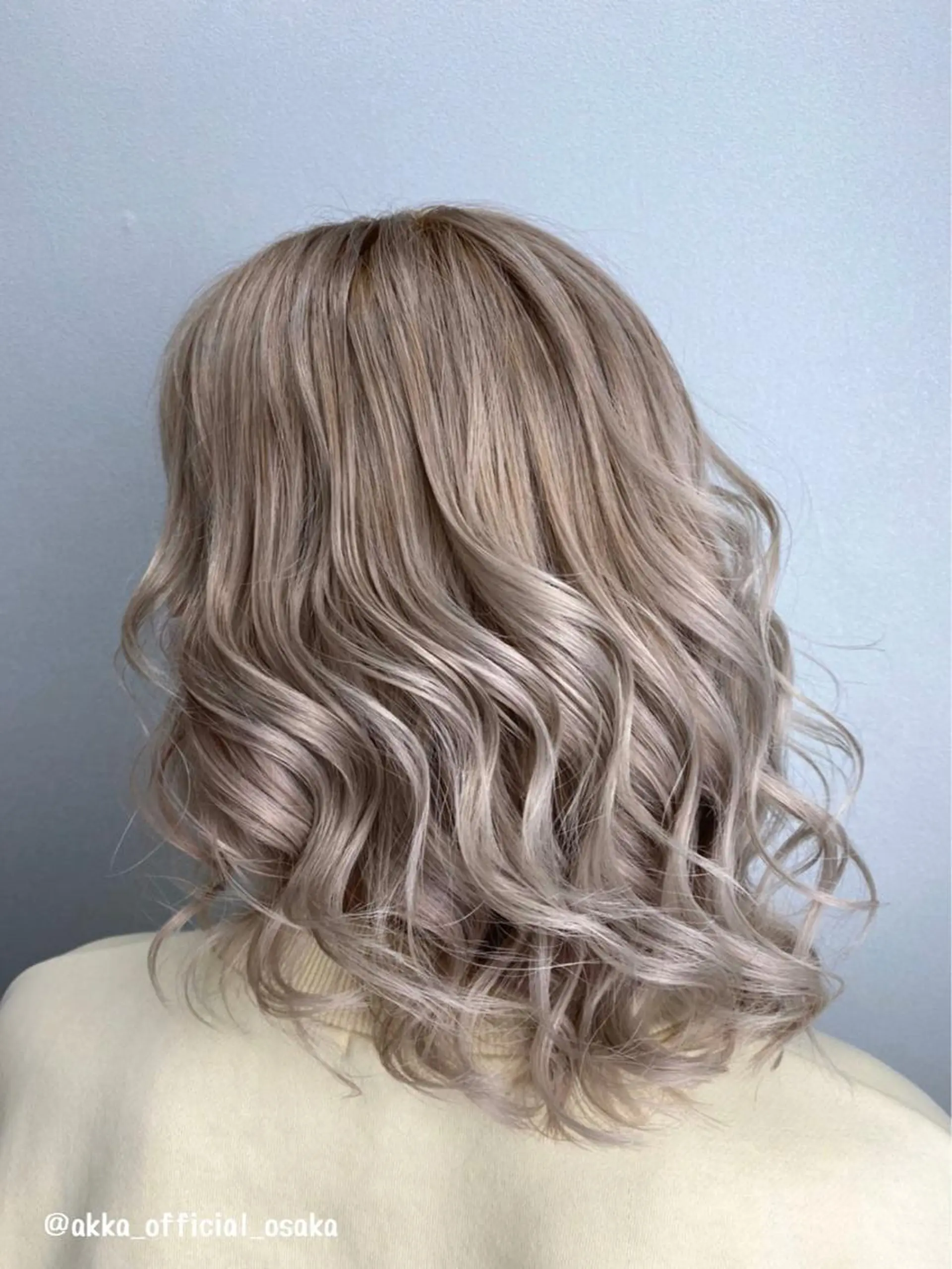 ミディアム カラー BAYhair salon所属・BAY ソウタのヘアスタイル