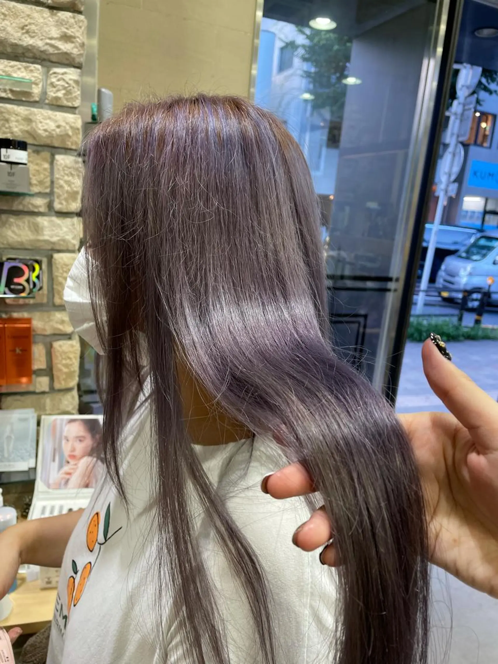 ロング 艶髪カラー🫧 髪質改善🪽萩原のヘアスタイル