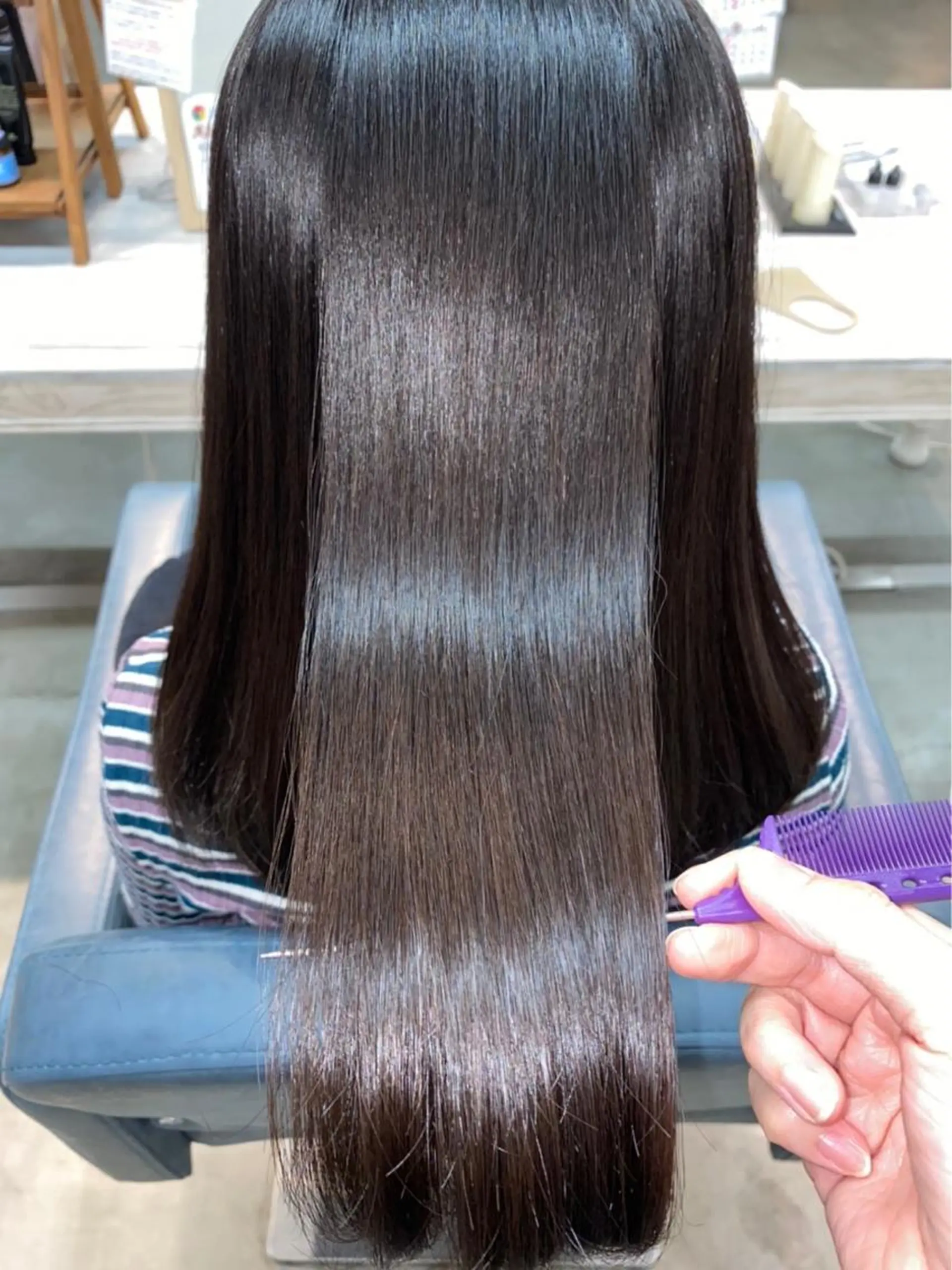 ロング 東野 拓海のヘアスタイル