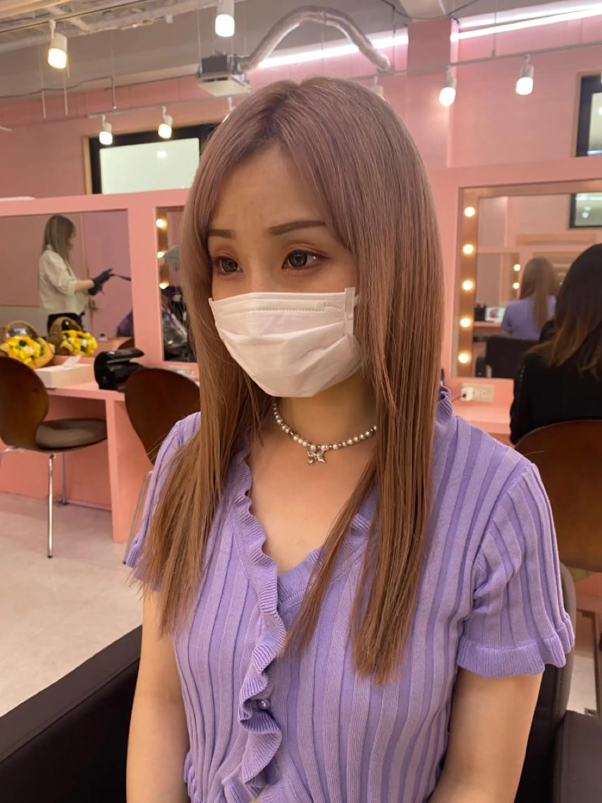 ロング カラー ヘアカラー トリートメント ヘアセット カットカラー特化 ⭐️代表⭐️のヘアスタイル