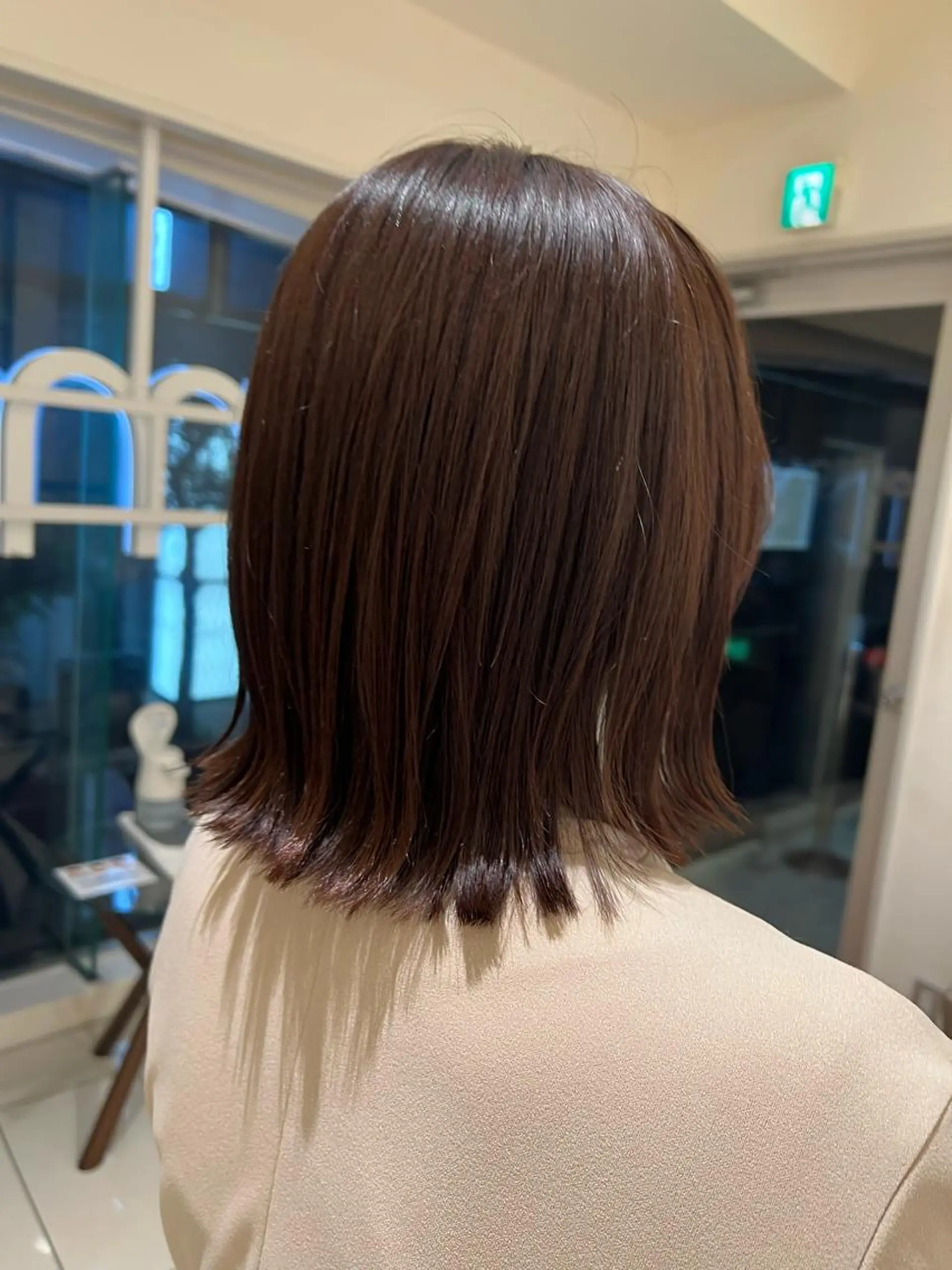 ミディアム 顔まわりカット🥀 原ちひろのヘアスタイル