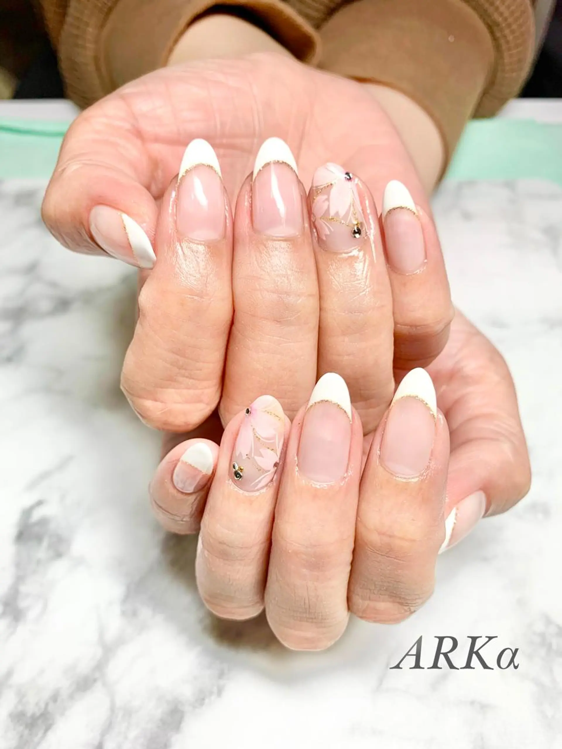 ネイル ハンドネイル Nailsalon ARKαのネイルデザイン