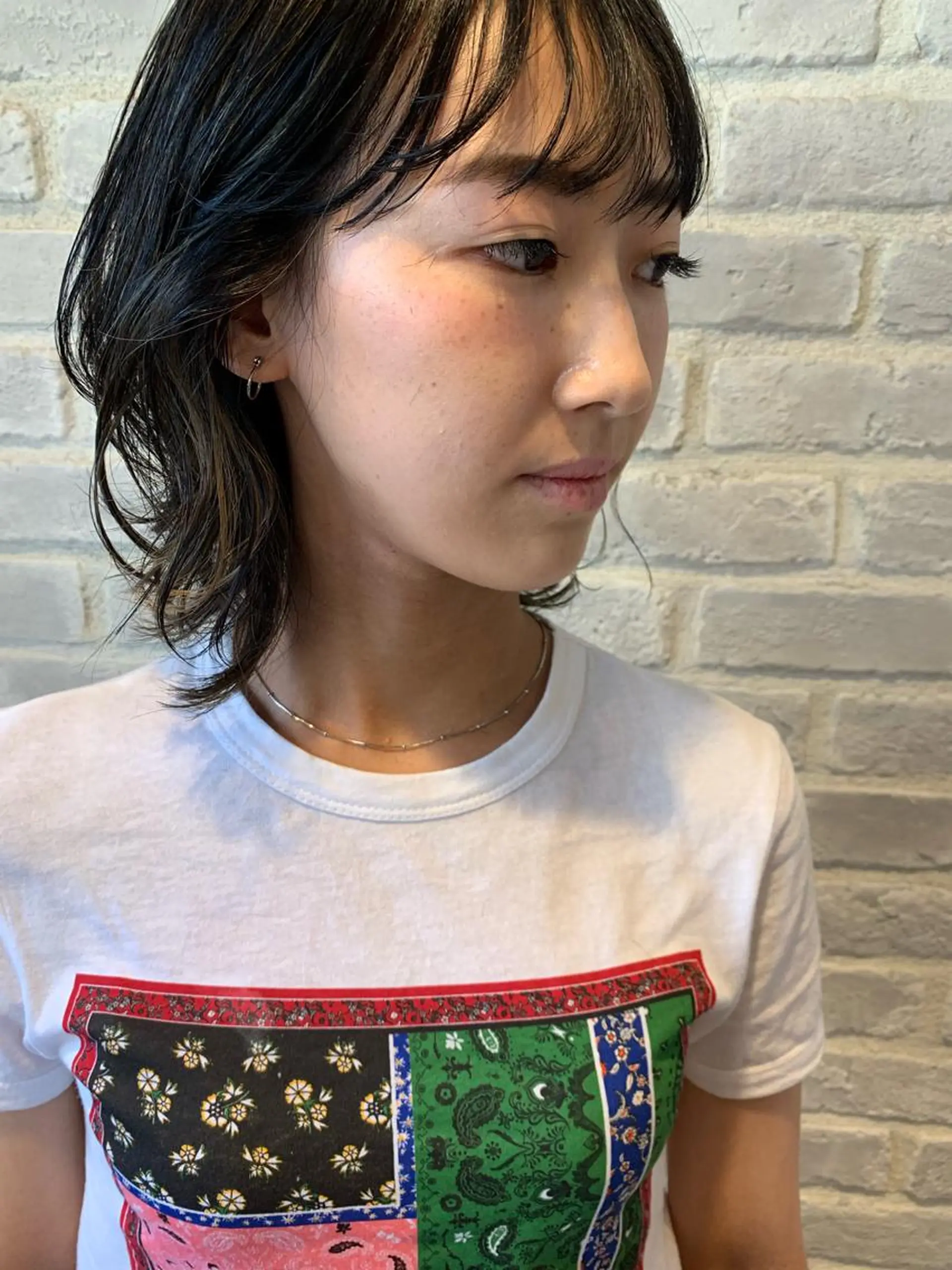 ミディアム カラー パーマ デザインカラー カット ヘアカラー トリートメント la fith所属・rico_by ヘアとアイブロウのヘアスタイル