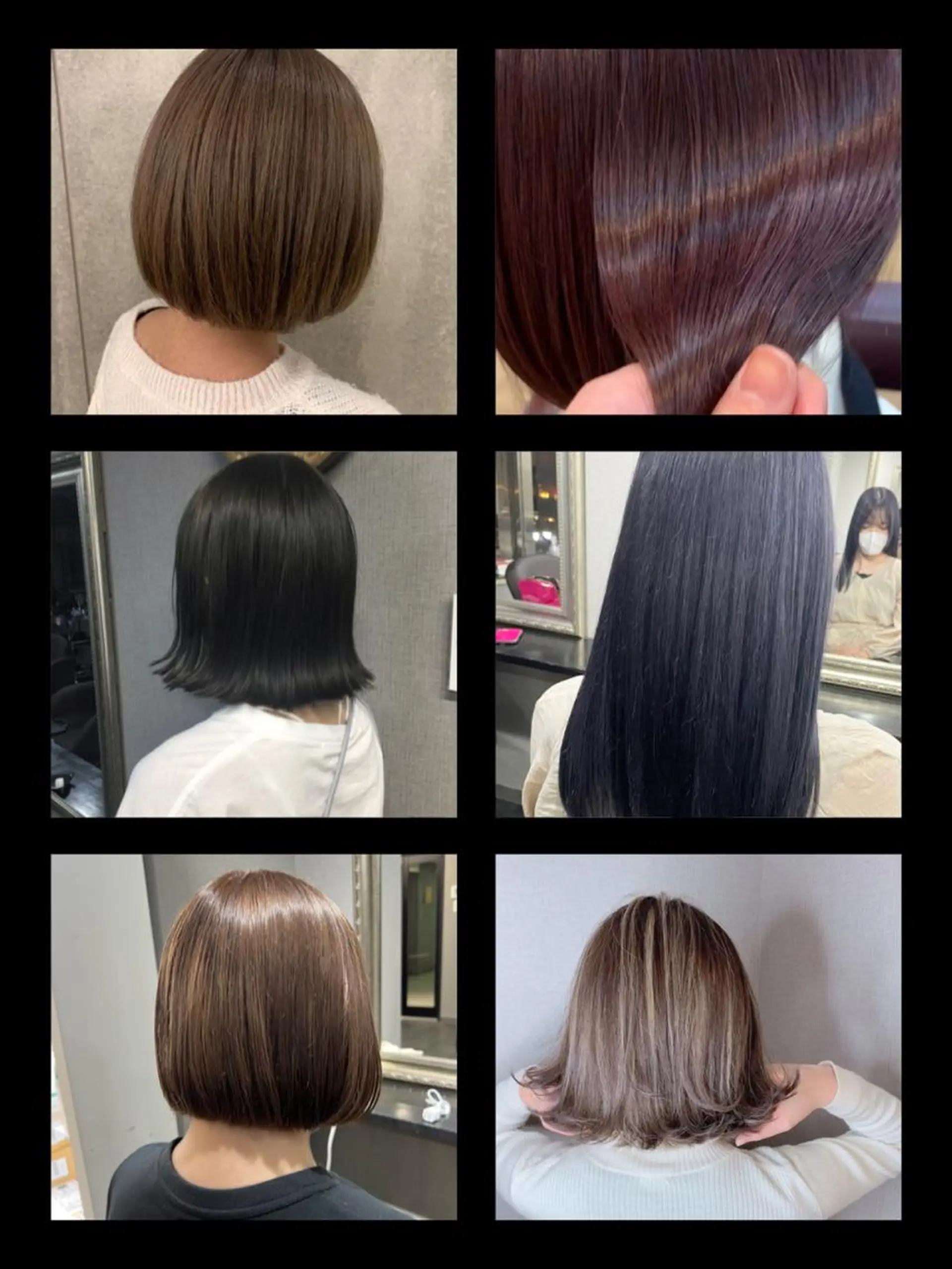 ミディアム KEN TAのヘアスタイル