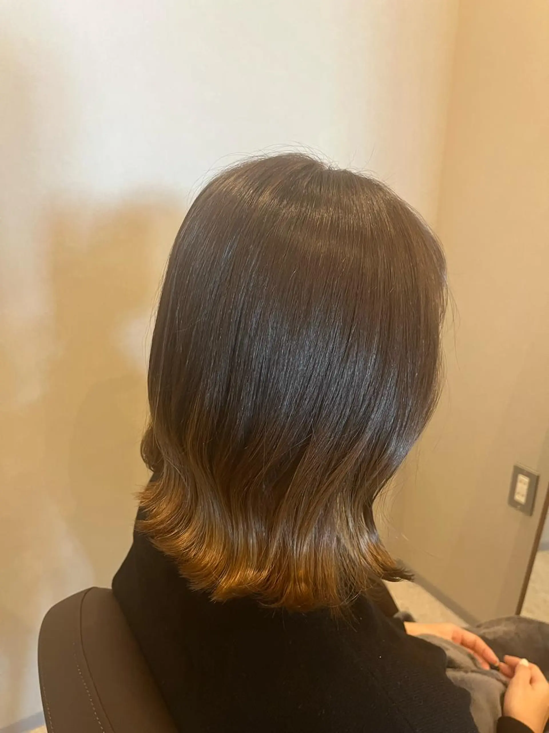 ミディアム アッシュ アッシュグレー カット ヘアカラー トリートメント アルゴ八潮所属・Argo mikiのヘアスタイル