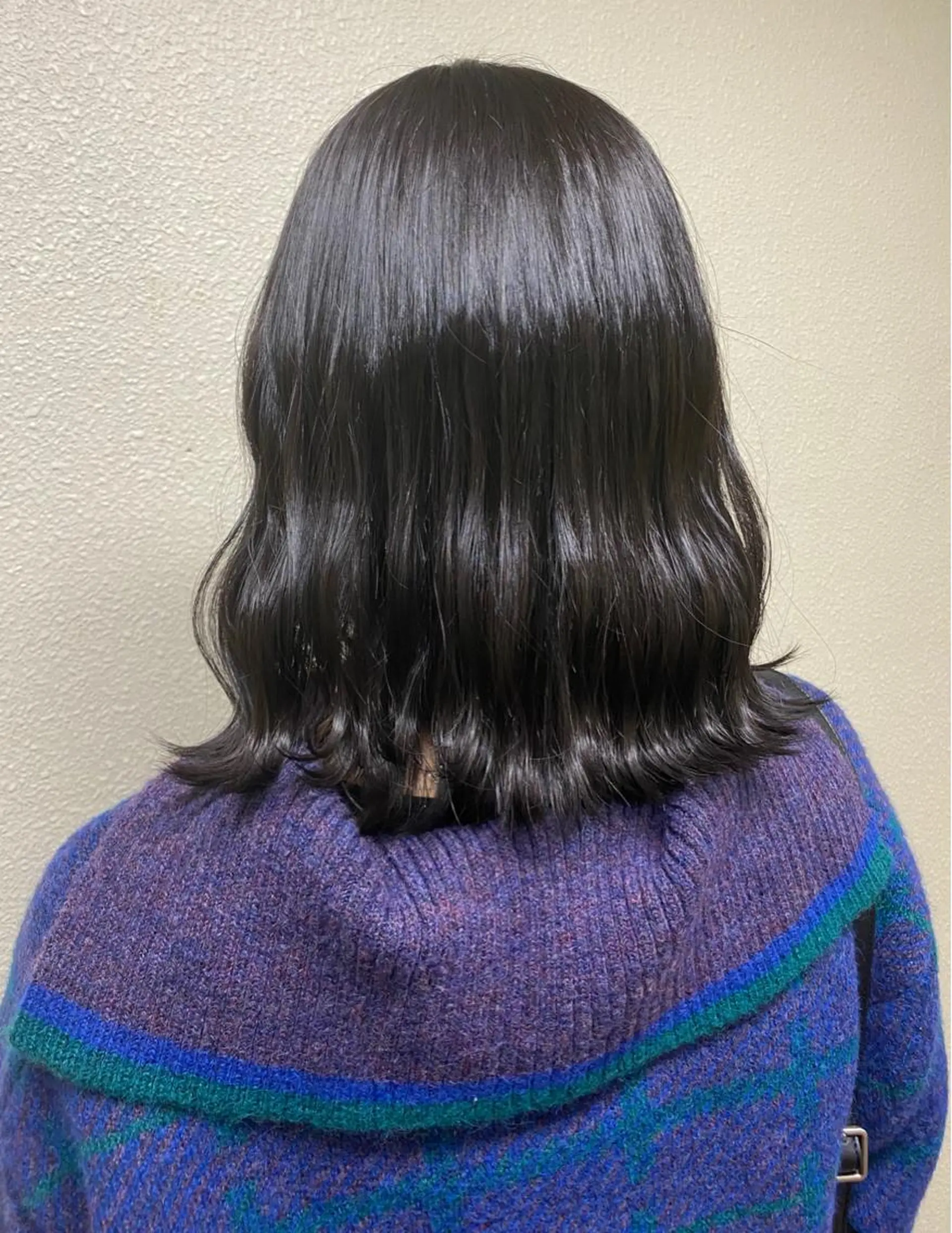 ミディアム カラー カット ヘアカラー トリートメント ikeda shioriのヘアスタイル