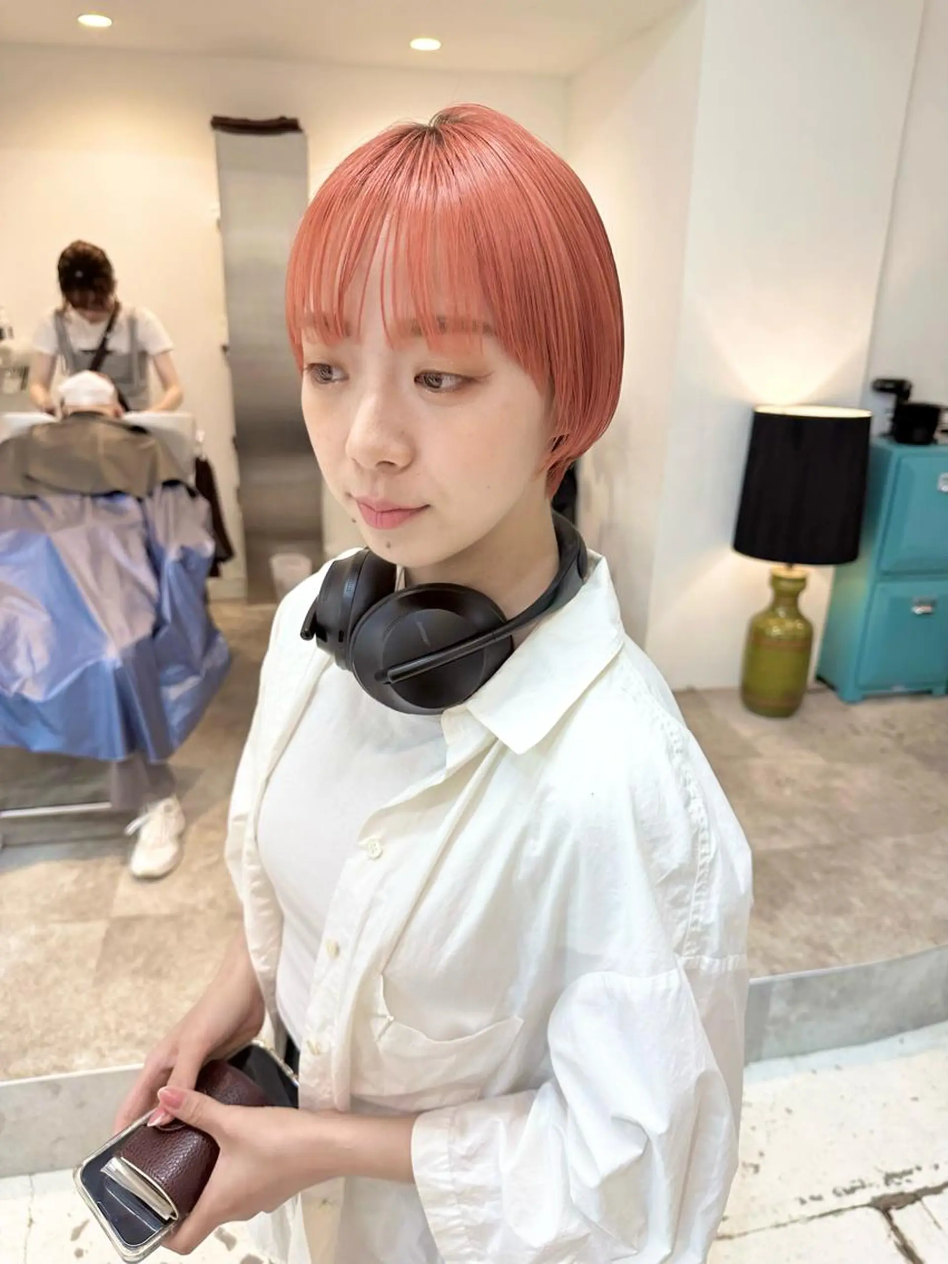 ショート カラー カット ヘアカラー トリートメント kai .のヘアスタイル