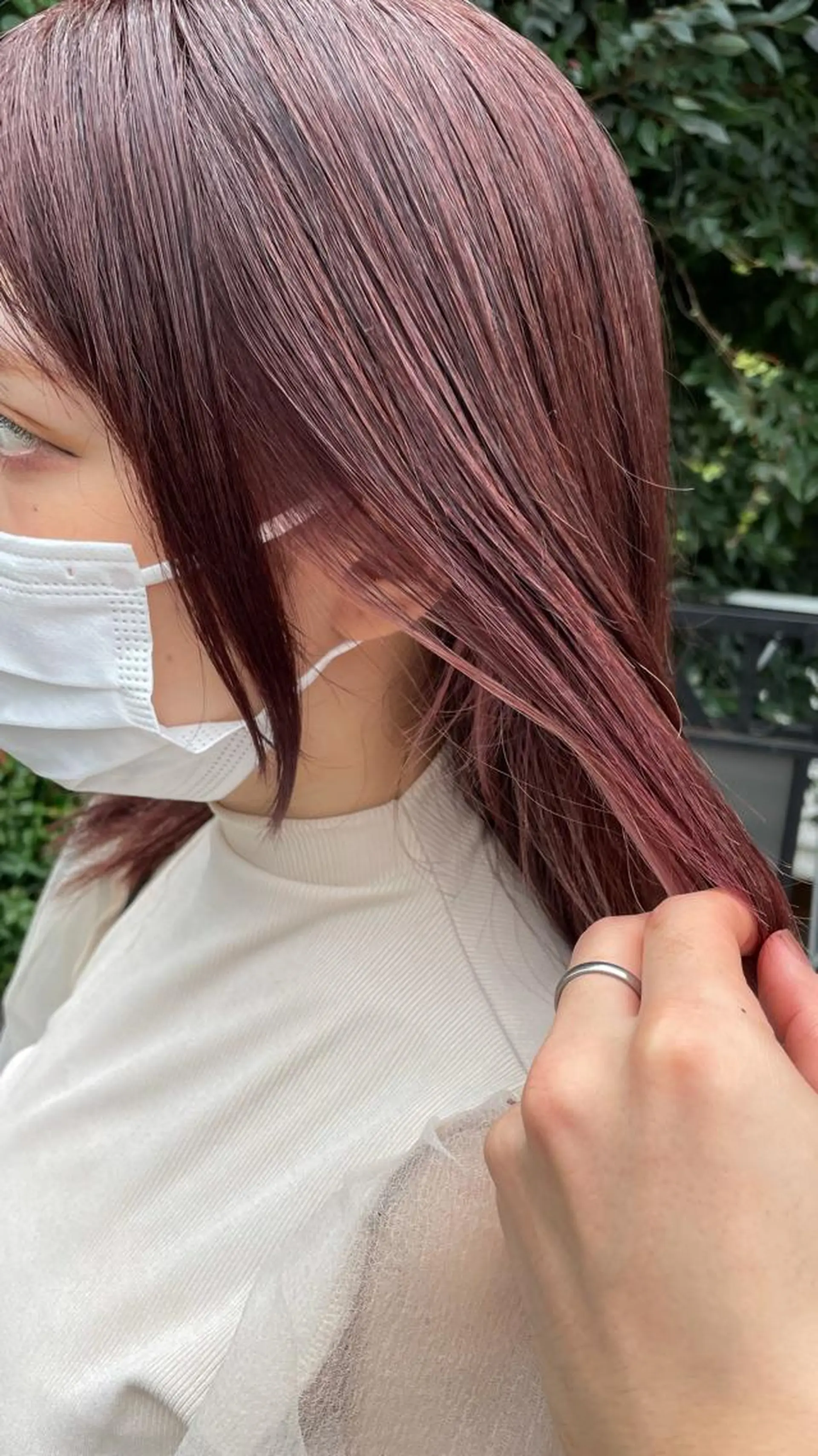 セミロング カラー MAKE'S所属・石坂 暢大のヘアスタイル