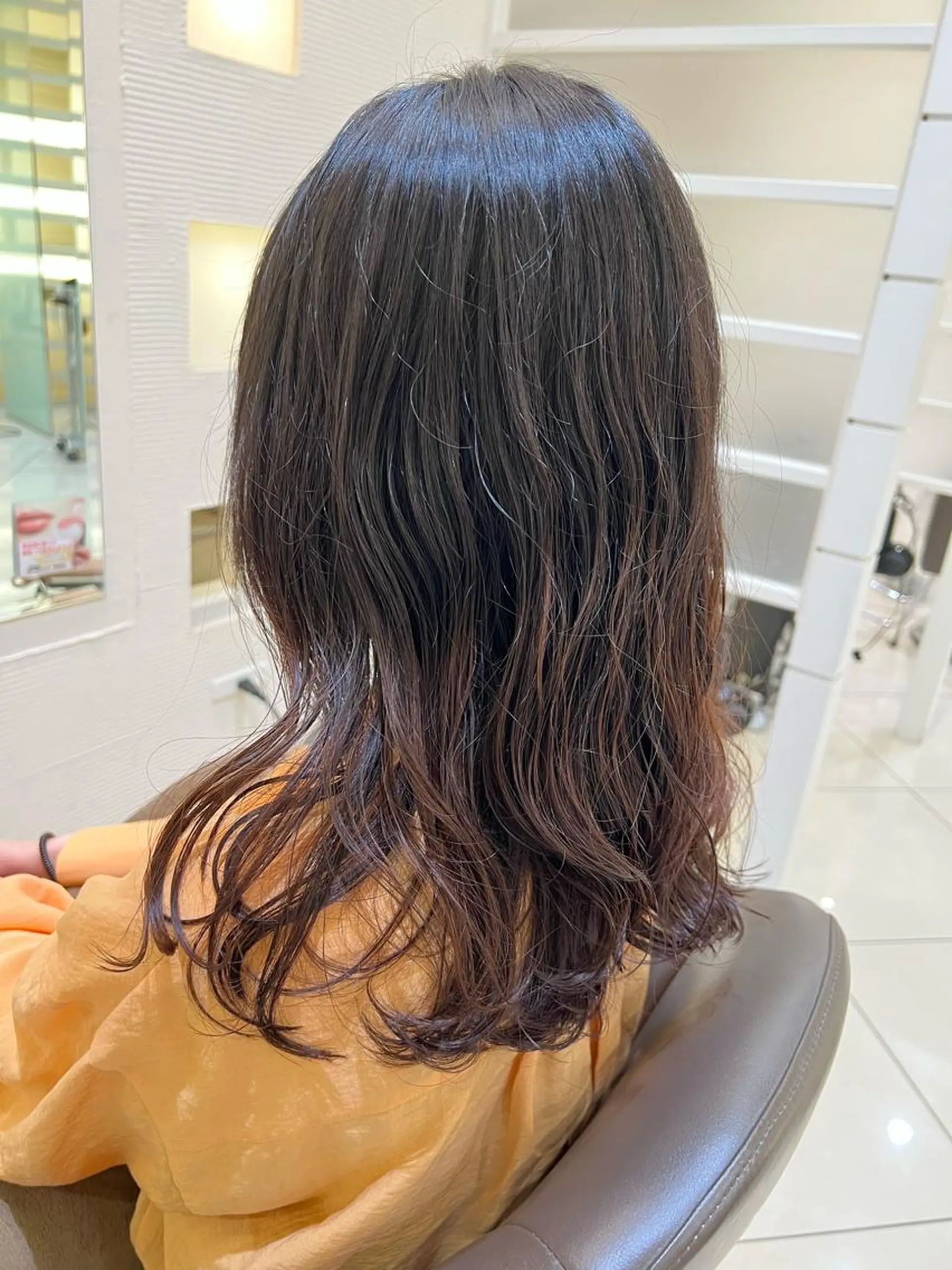 セミロング 顔まわりカット🥀 原ちひろのヘアスタイル