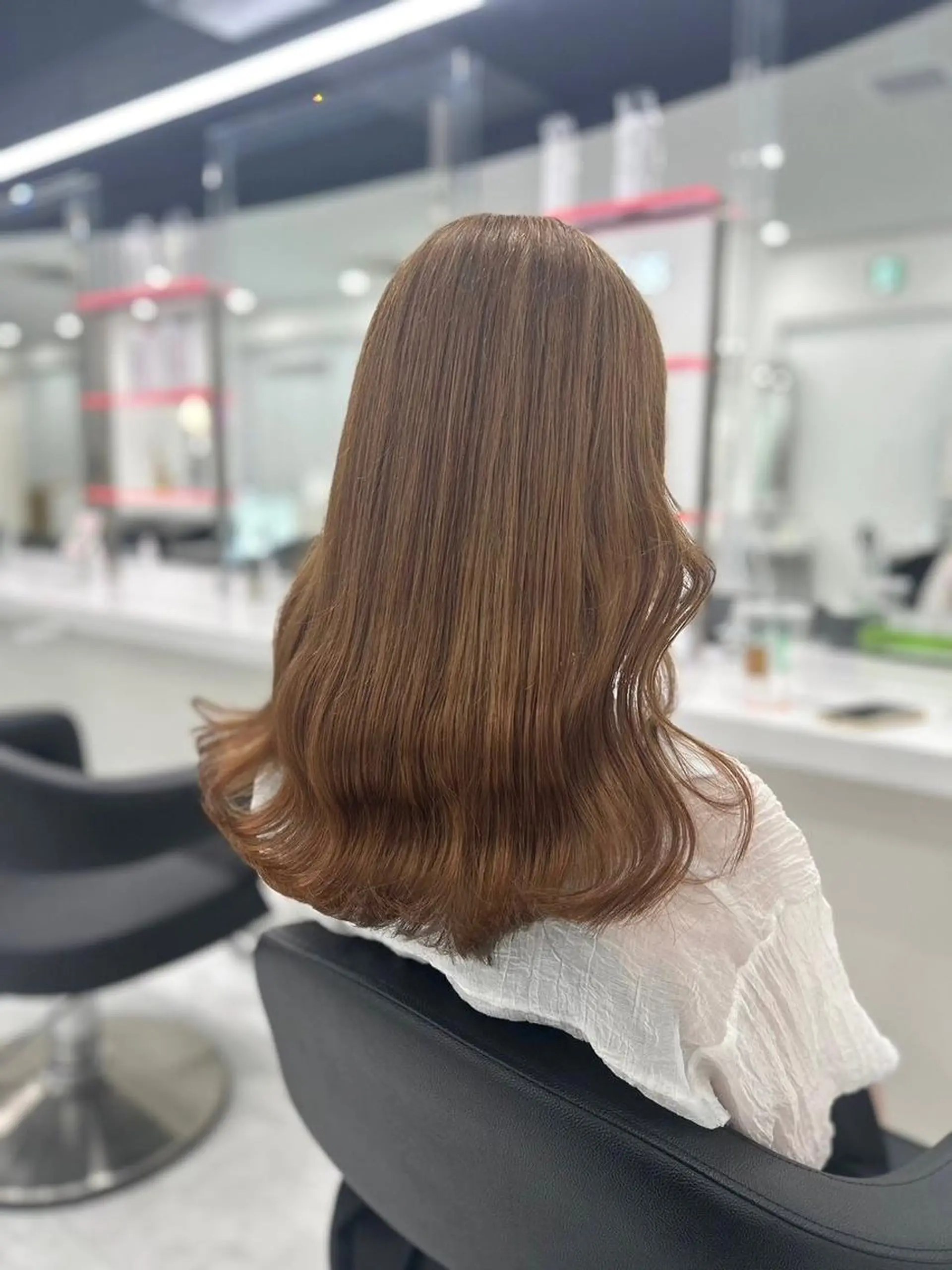 カラー *愛され透け感🎀 カラーモデル🪡のヘアスタイル