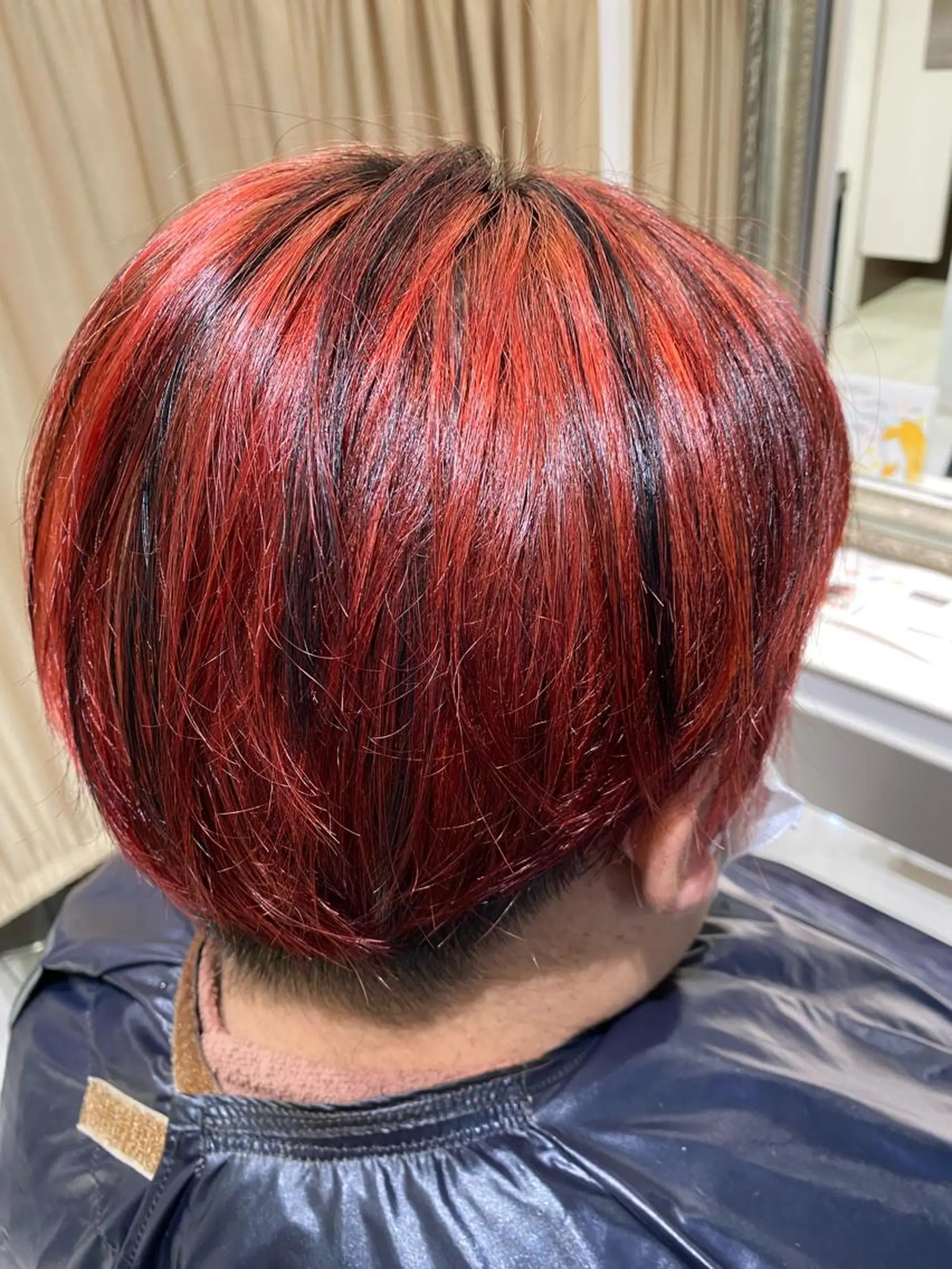 カラー メンズ カット ヘアカラー 佐々木 拓海のヘアスタイル