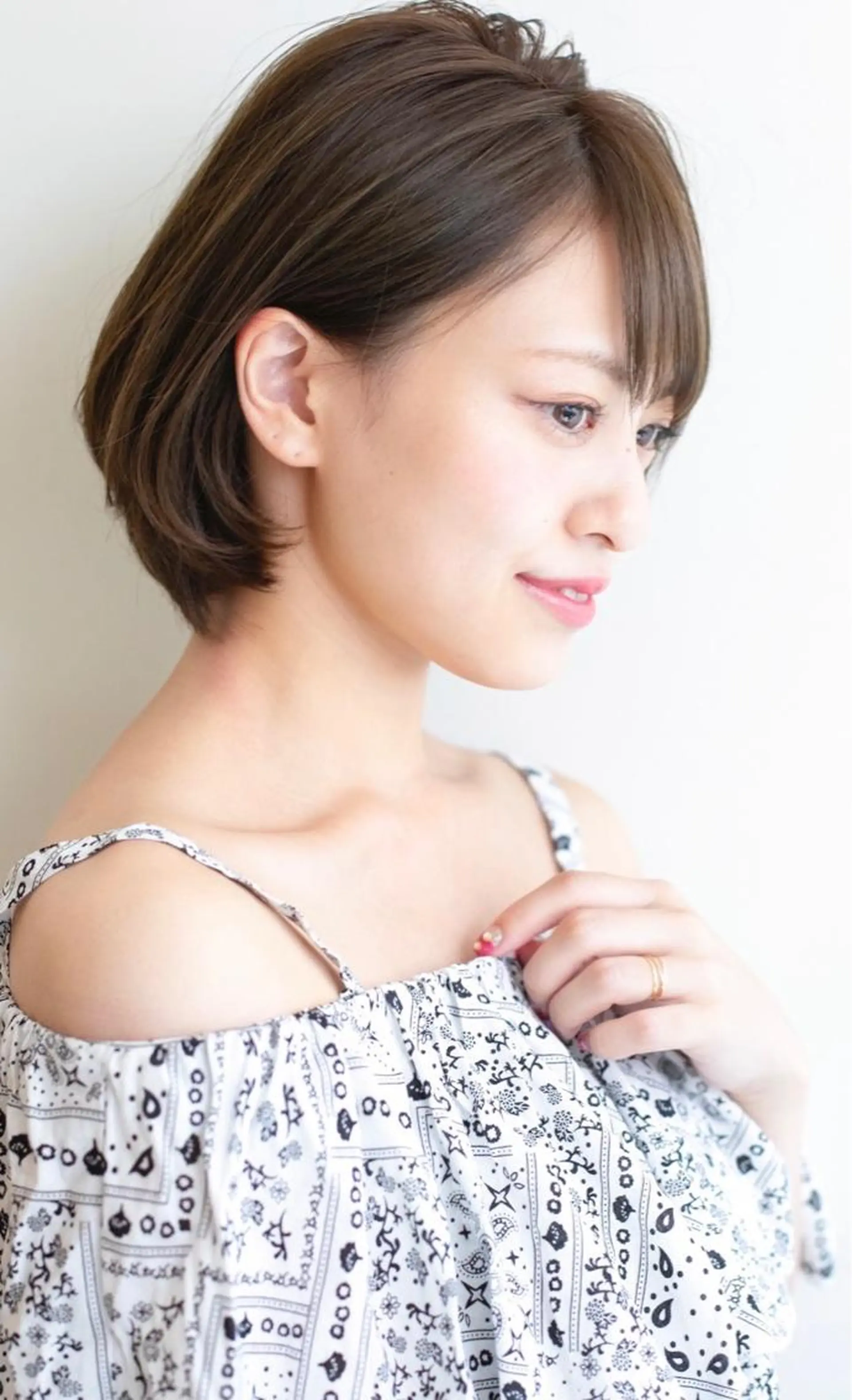 ショート カラー パーマ ヘアアレンジ ネイル マツエク・マツパ アッシュ バレイヤージュ ブリーチ ケアブリーチ 透明感カラー ヘアカラー トリートメント 竹内ケンゴ🇰🇷 EIGHT藤沢のヘアスタイル