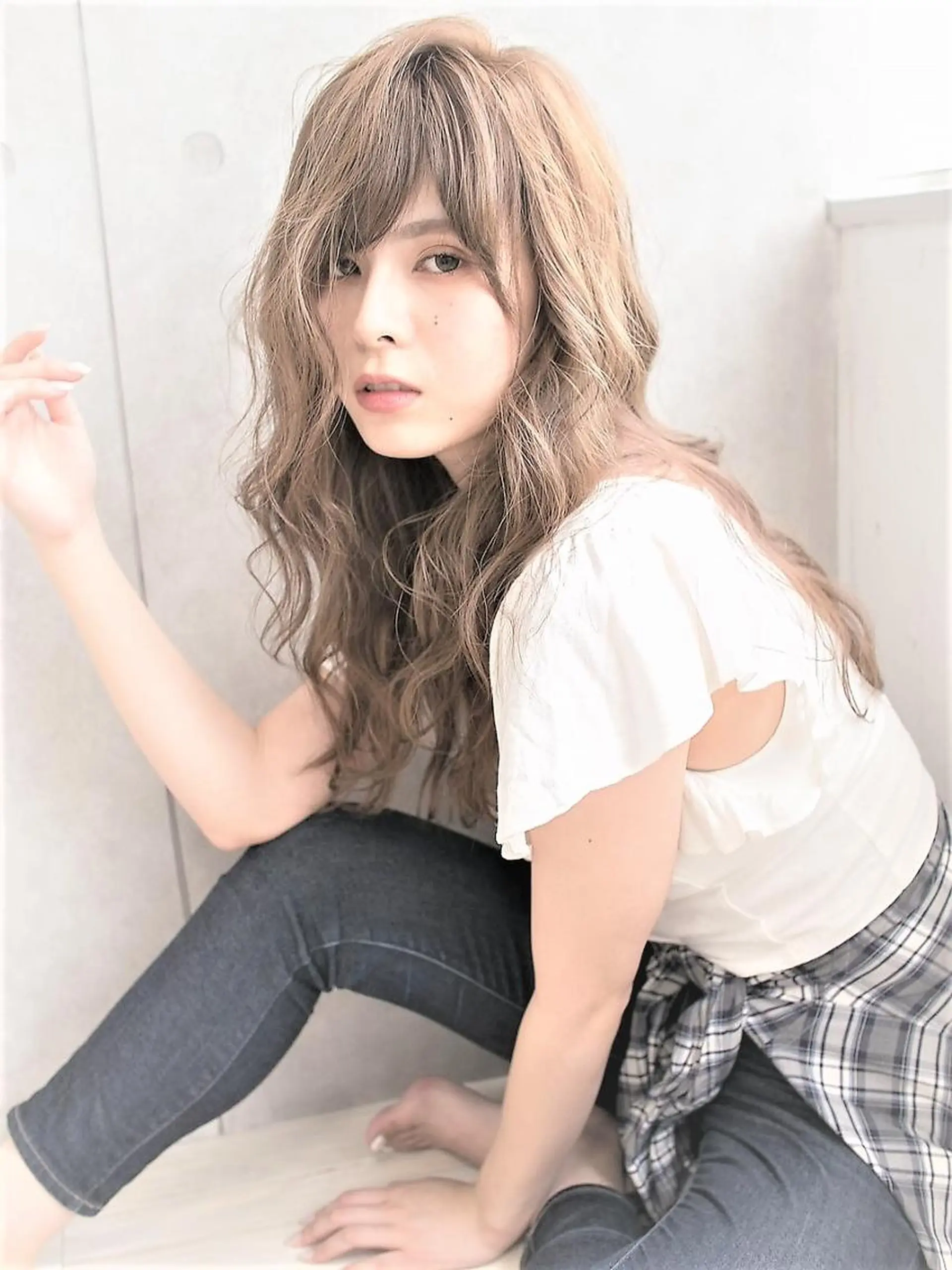 ロング カット ヘアカラー トリートメント 韓国風ツヤ髪サロン ⭐️髪質改善ルーチェのヘアスタイル