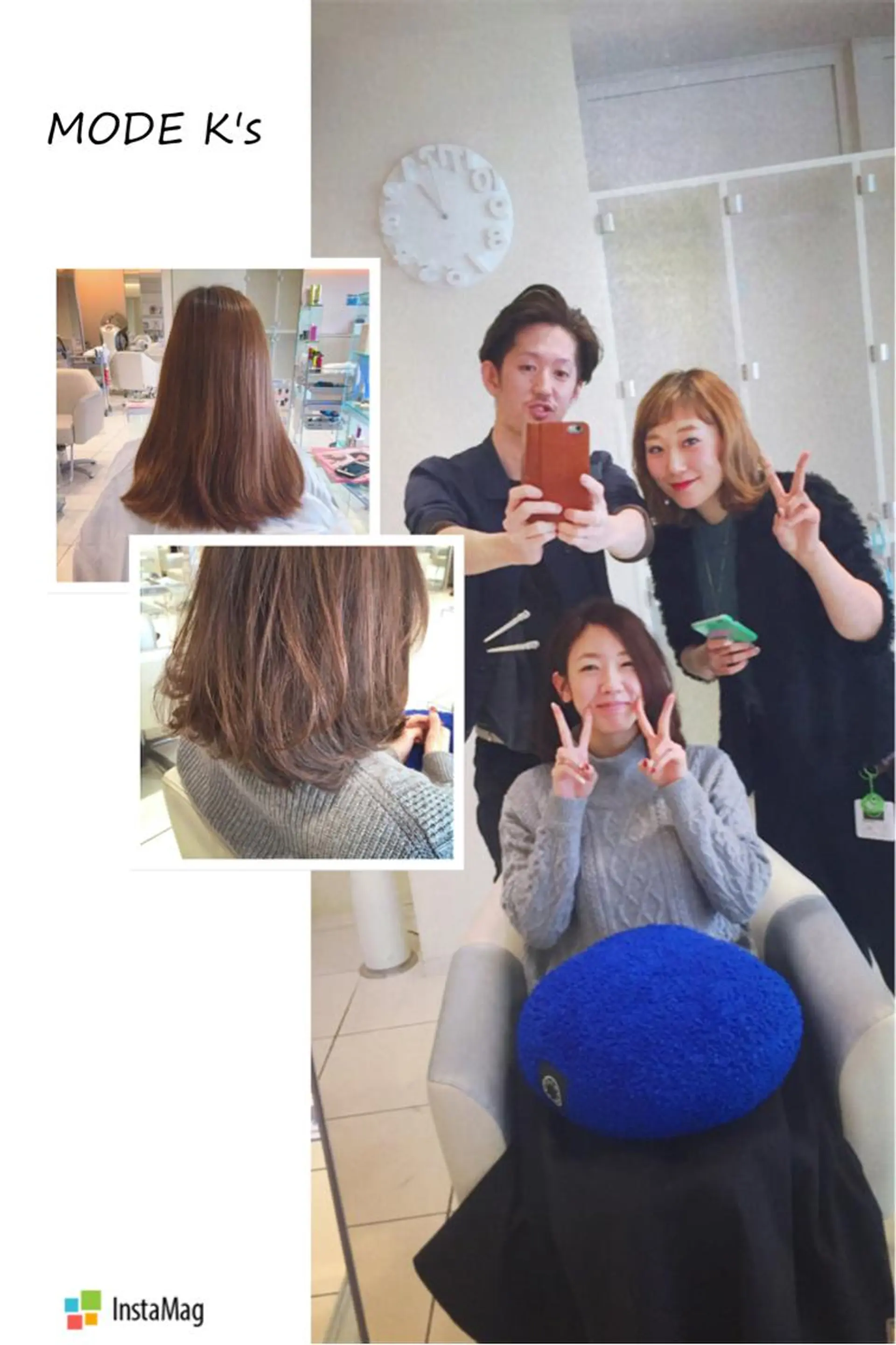 ショート ミディアム カラー SHO担当髪質改善 東加古川アーティブのヘアスタイル