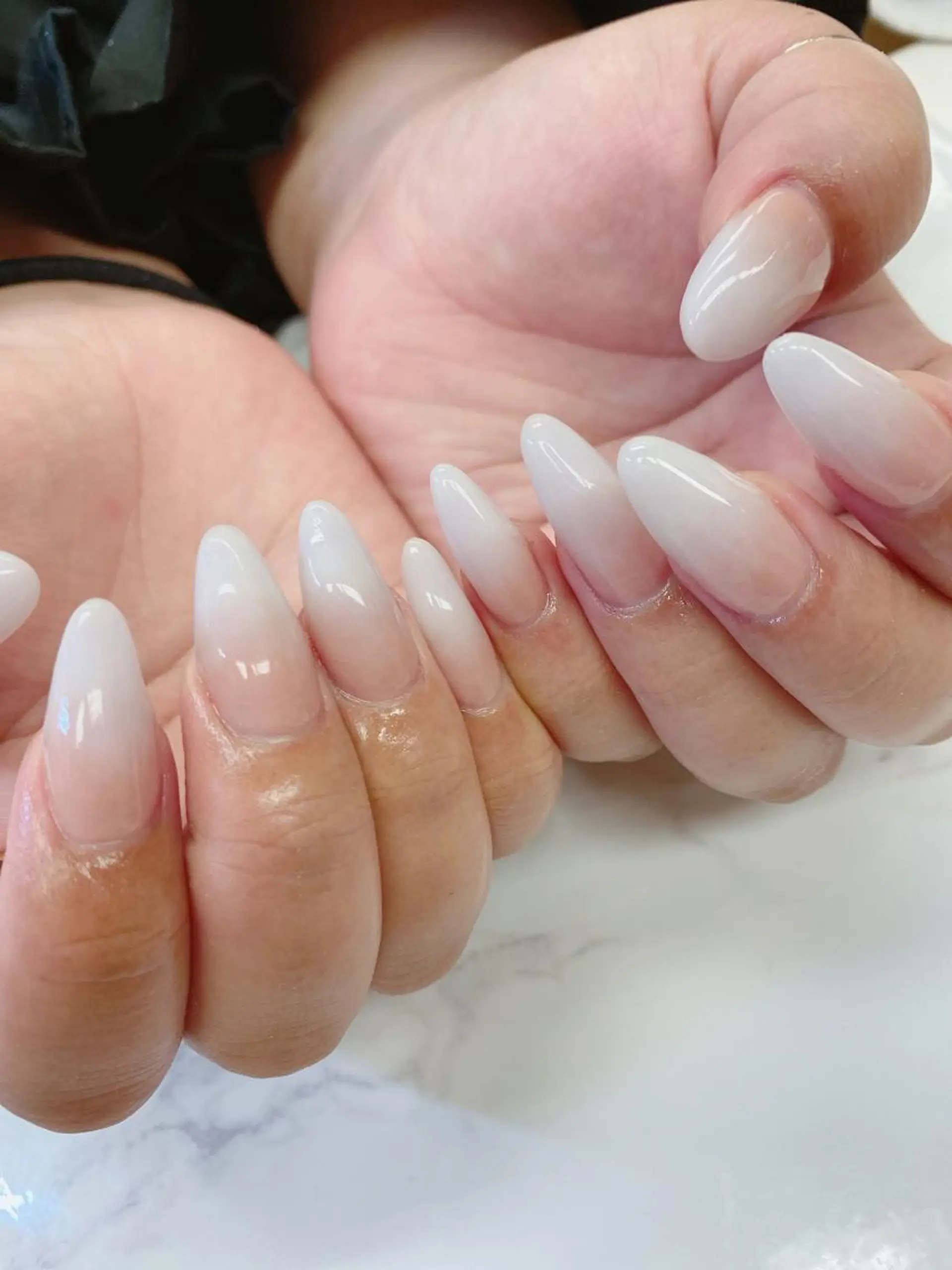 セミロング ハンドネイル JNA認定講師🌸 RIEのネイルデザイン