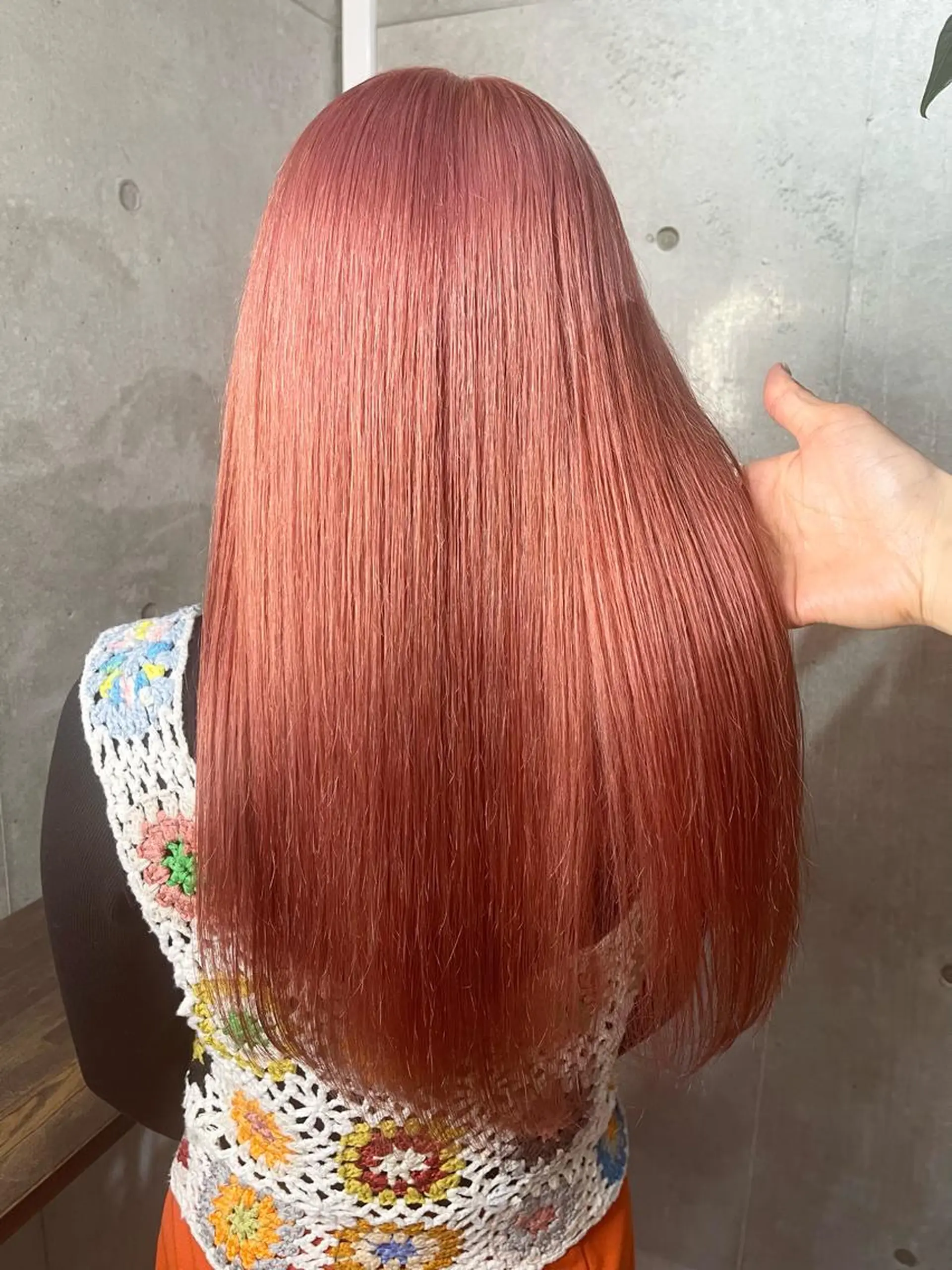 カラー 髪質改善 カット ヘアカラー トリートメント 名古屋のピンク好き かずくん🦩のヘアスタイル