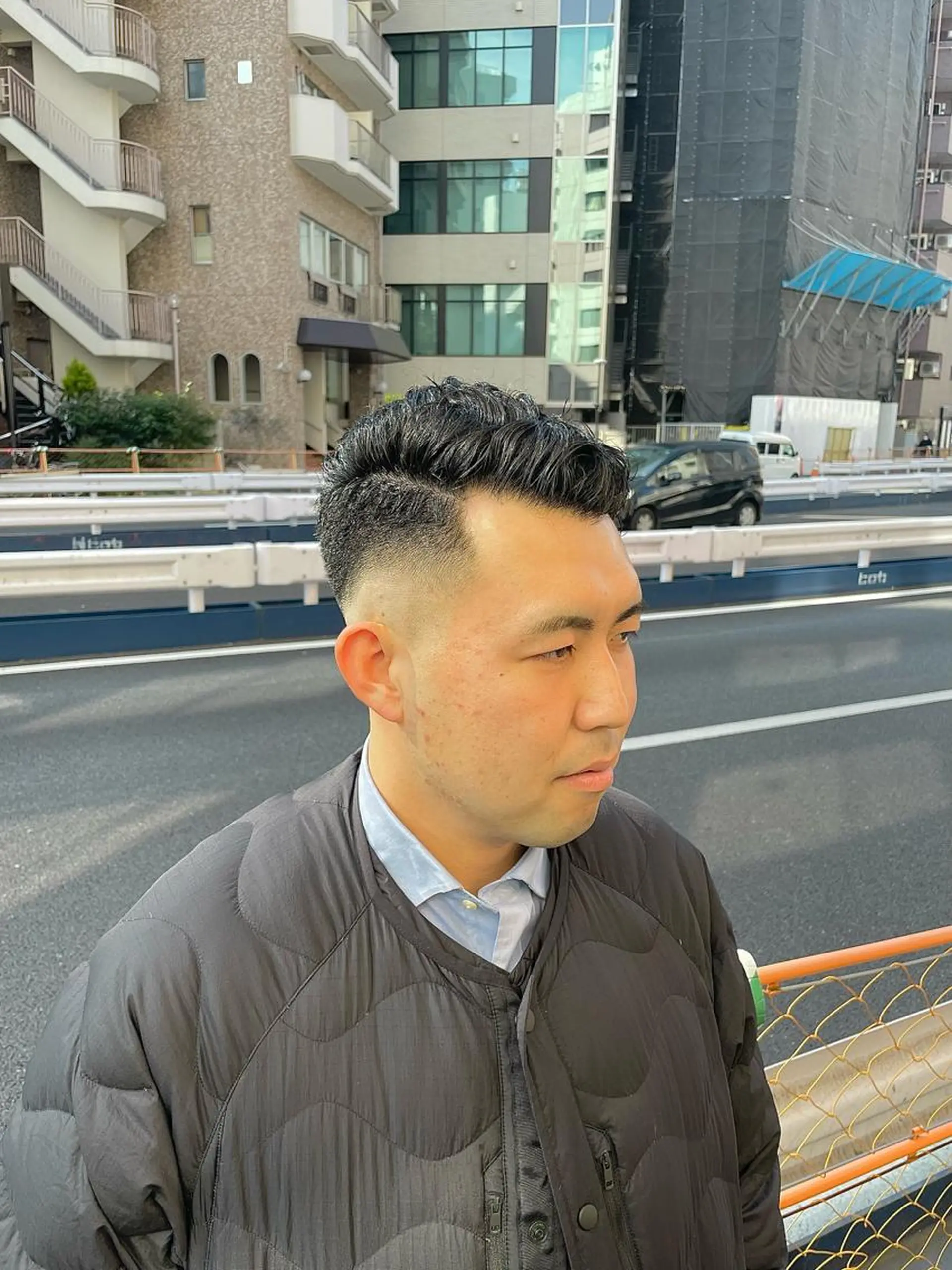 ショート メンズ フェードカット スキンフェード カット 💈メンズパーマ💈 ナカザワ　　リョウのヘアスタイル