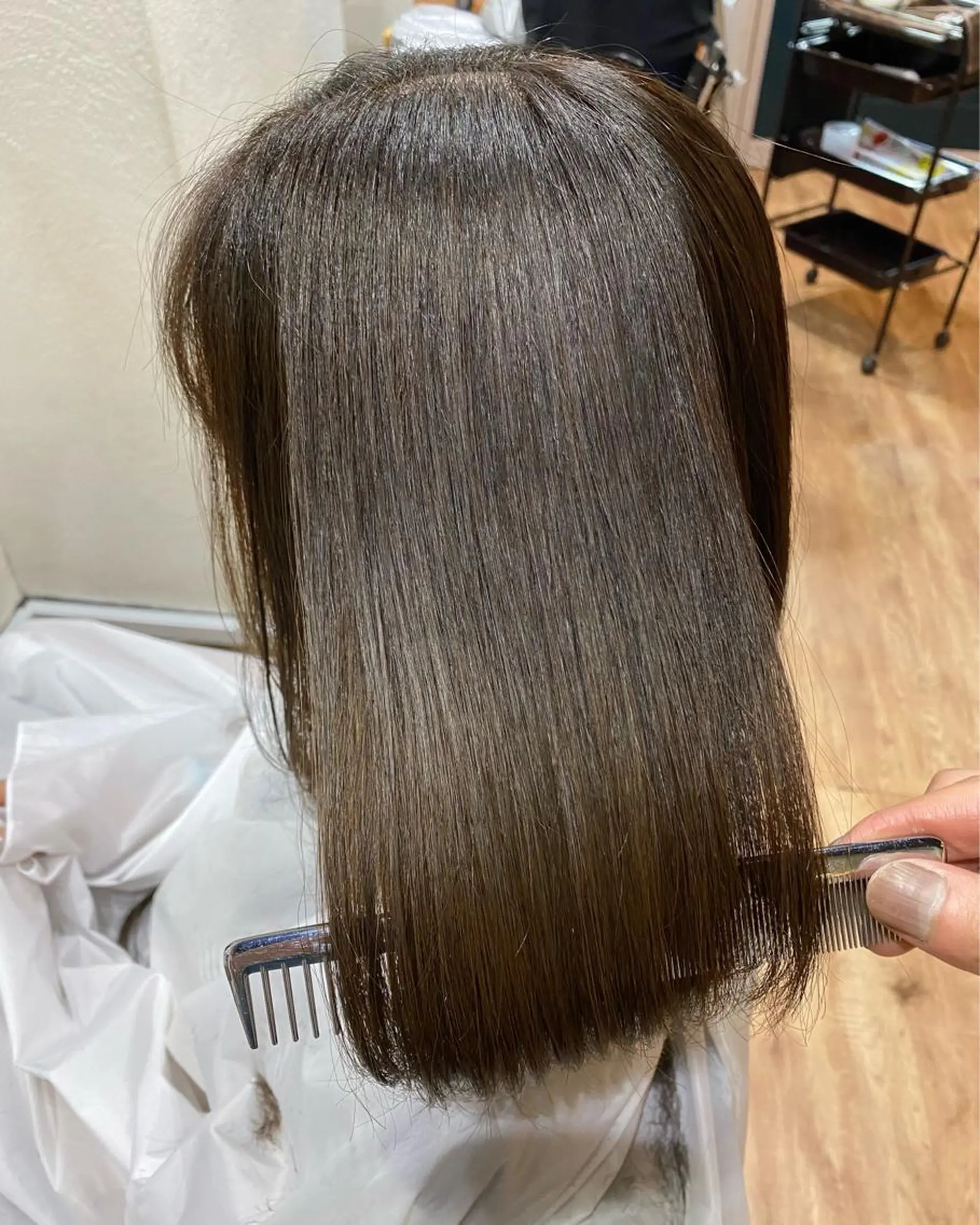 ミディアム 髪質改善 【店長】野呂 隼人のヘアスタイル