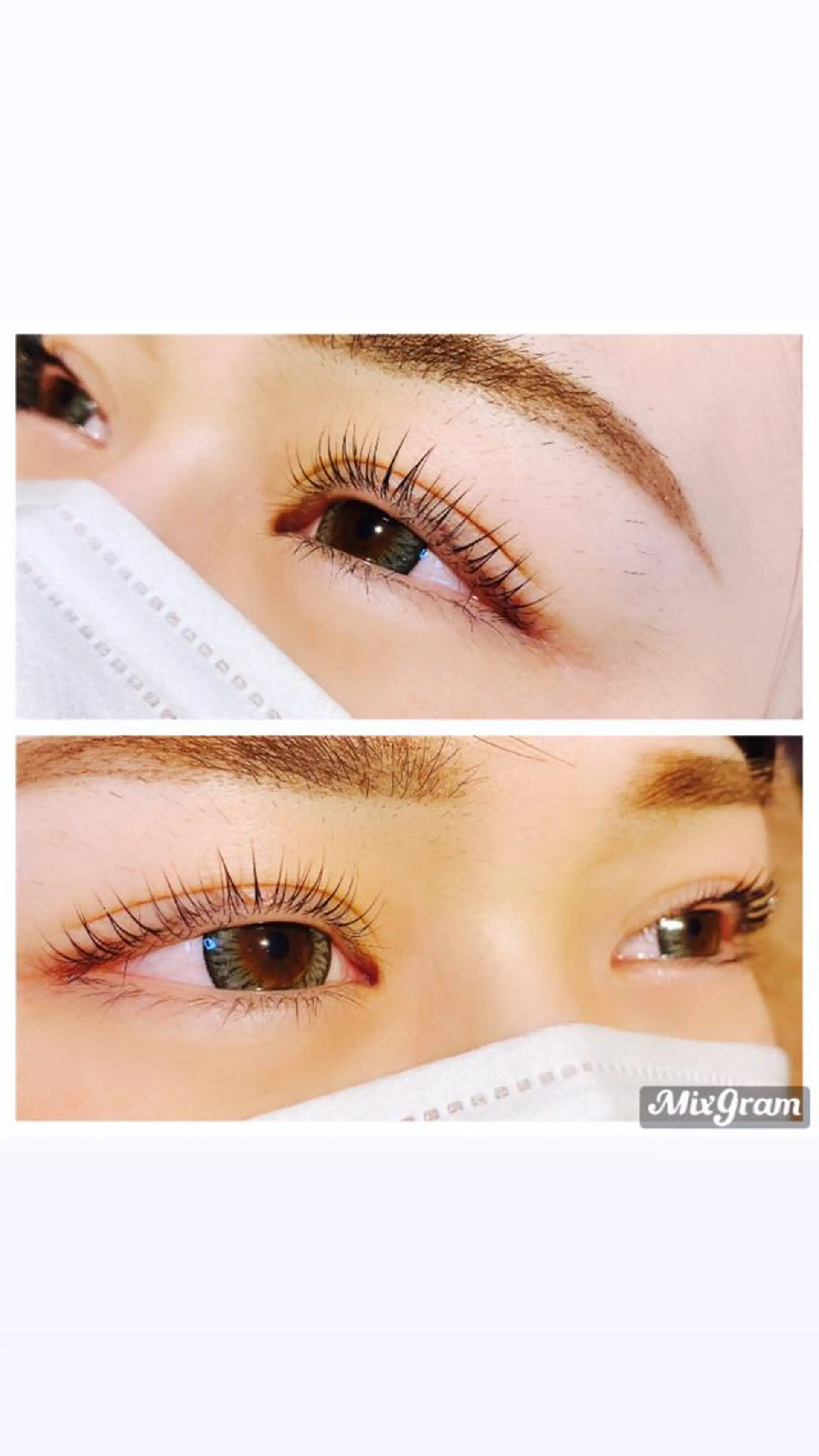 マツエク・マツパ パリジェンヌラッシュリフト beauty＆eyelush　RADIANCE所属・manaka .Tのマツエク・マツパデザイン