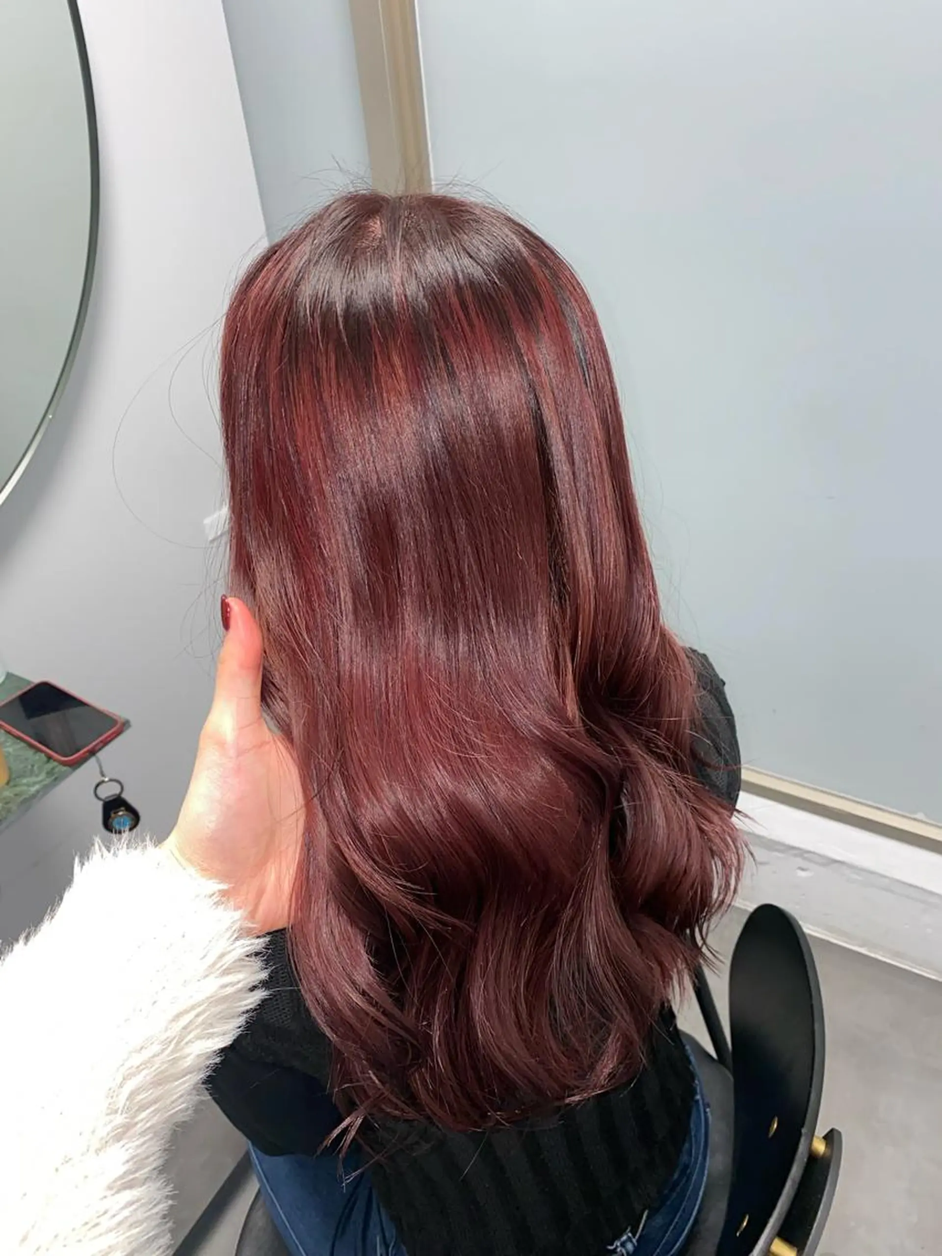 ロング カラー 韓国girly hikariのヘアスタイル
