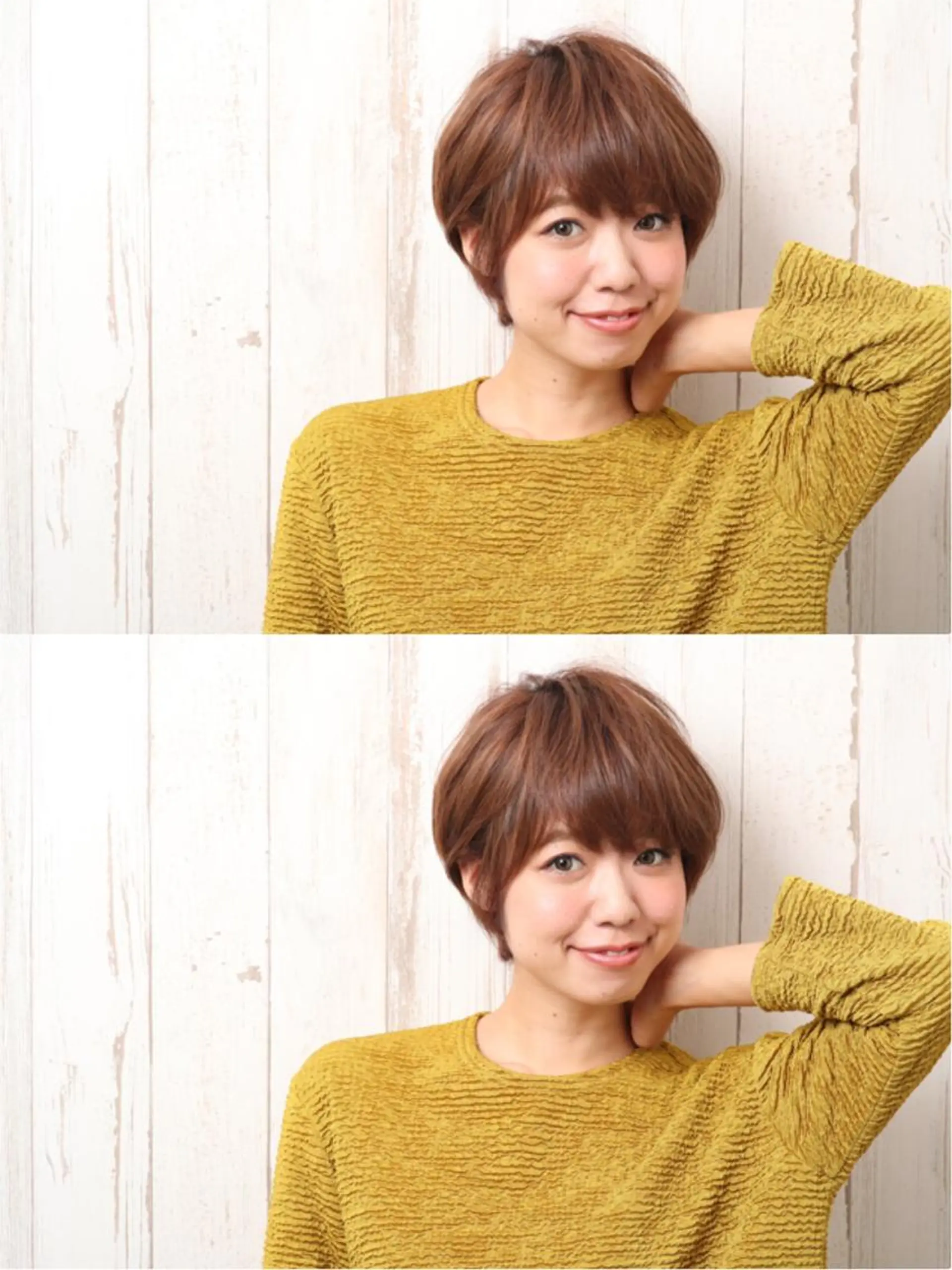 ショート カラー ショートヘア カット トリートメント ヘッドスパ FiNbyallure 池袋所属・シアカラー×髪質改善 ミニモ限定/浦前翼のヘアスタイル