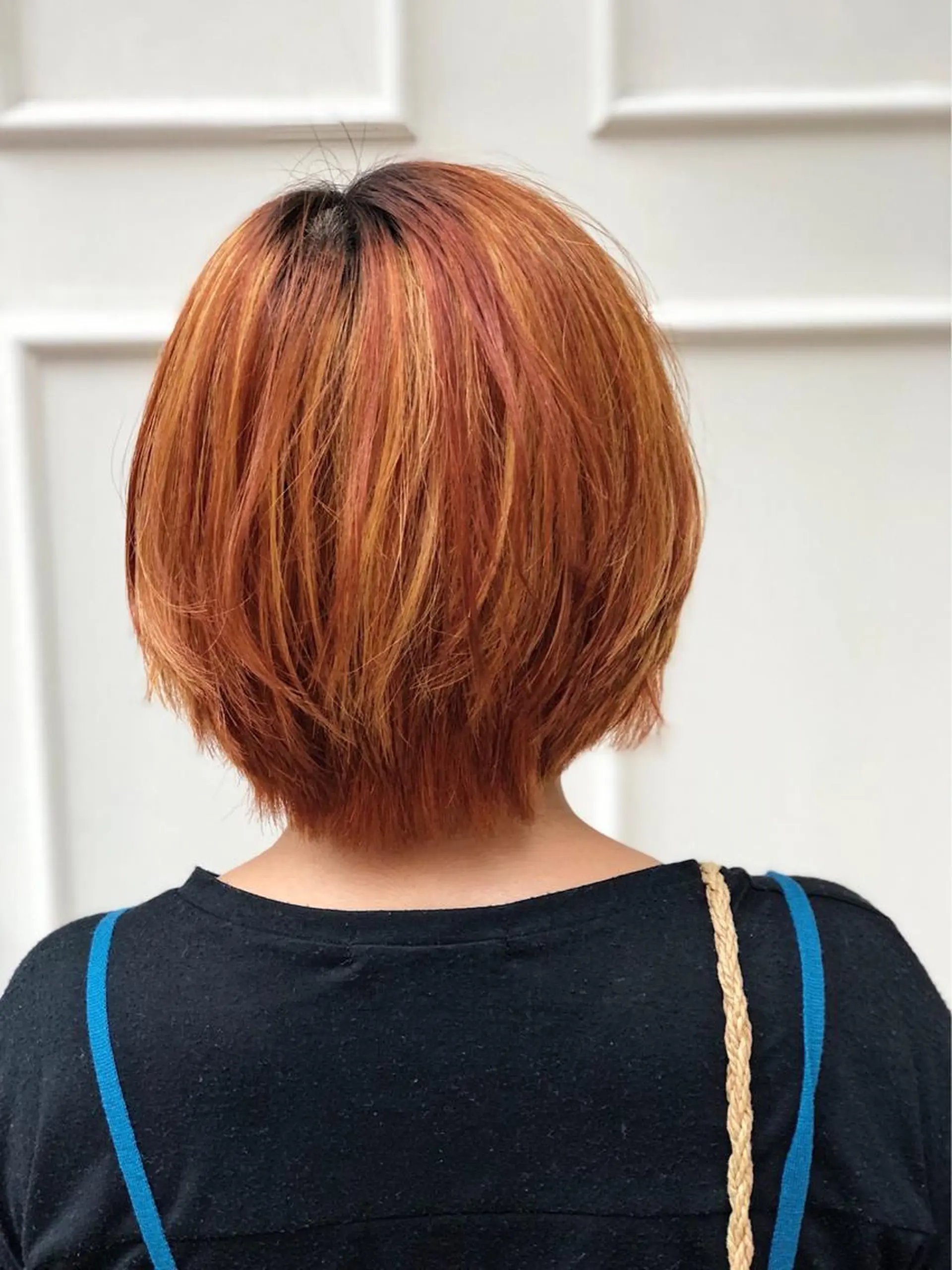 ショート カラー イエローカラー 💈Blanco💈 カラー&ケア🌈のヘアスタイル