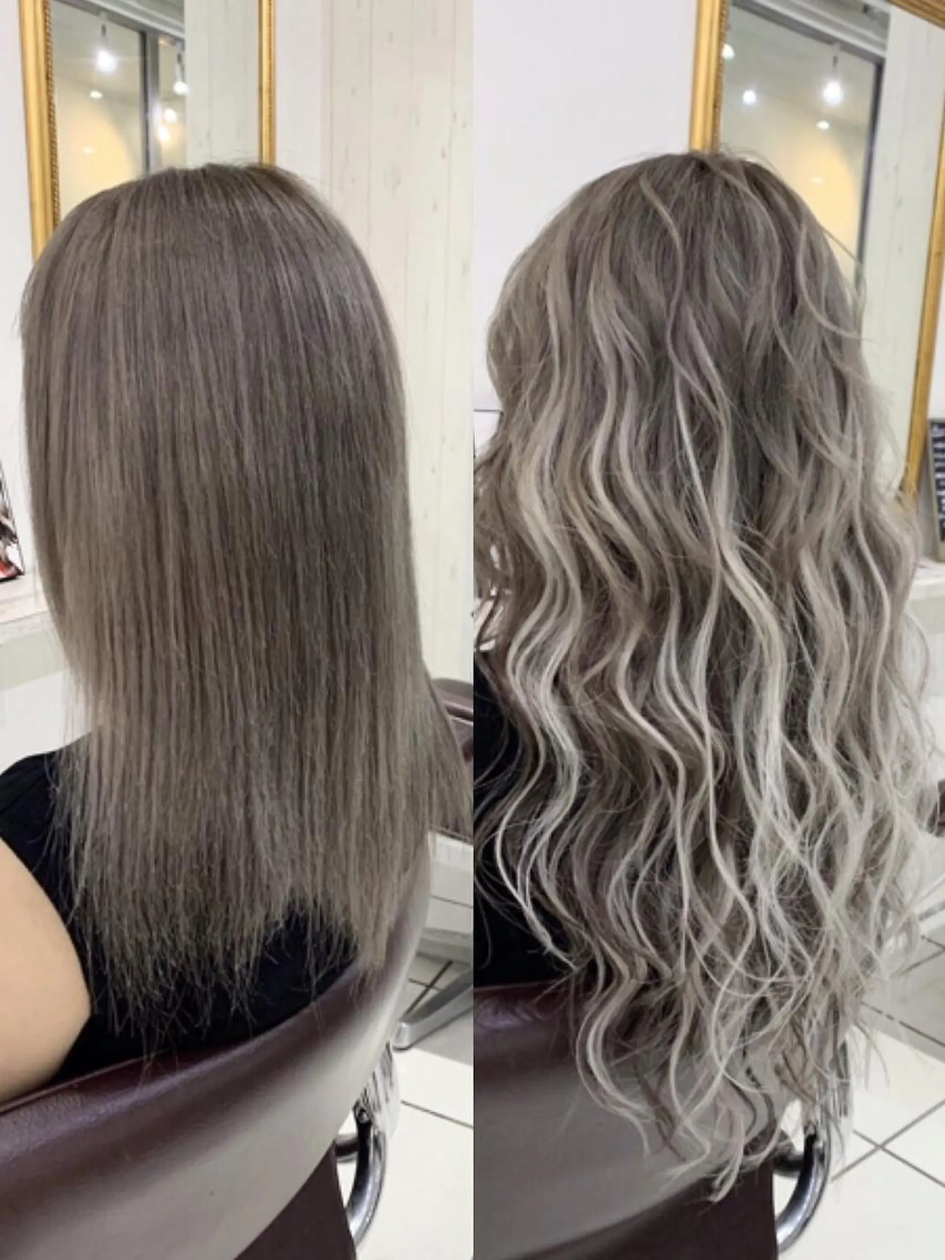 ロング カラー ヘアアレンジ レミーエクステ大阪 Device梅田のヘアスタイル