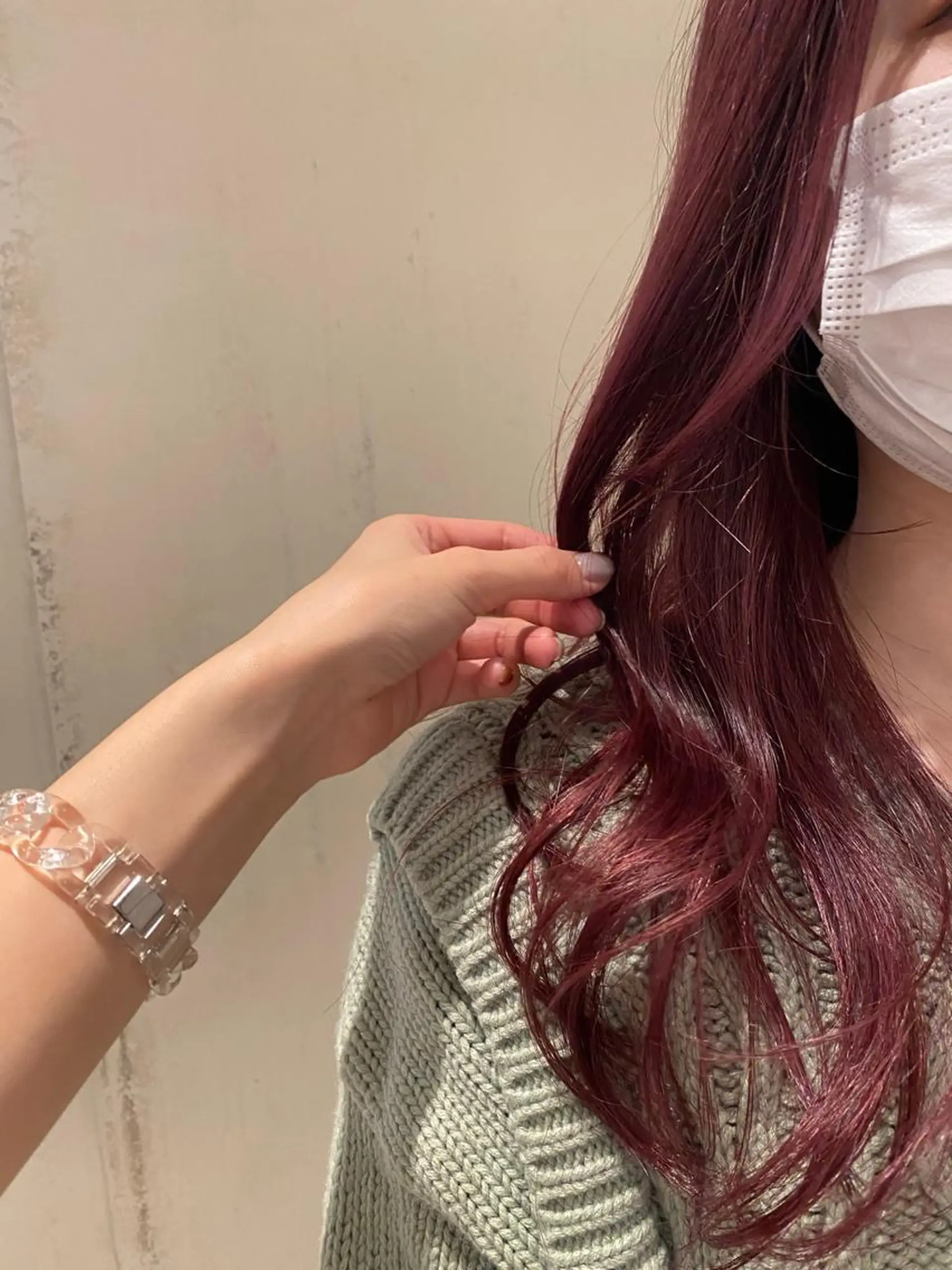 ミディアム Arisa MODE K'sのヘアスタイル