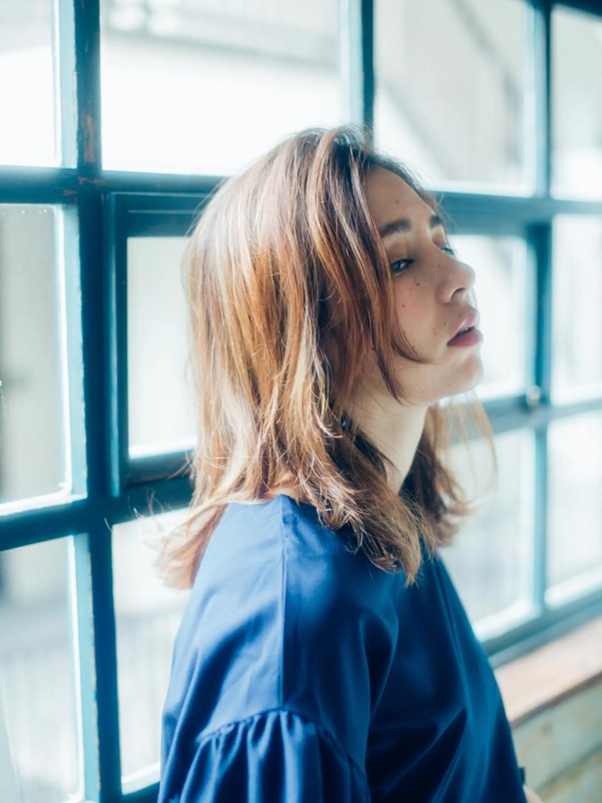 ミディアム カラー パーマ ヘアアレンジ メンズ キッズ ネイル マツエク・マツパ premier modelsのヘアスタイル