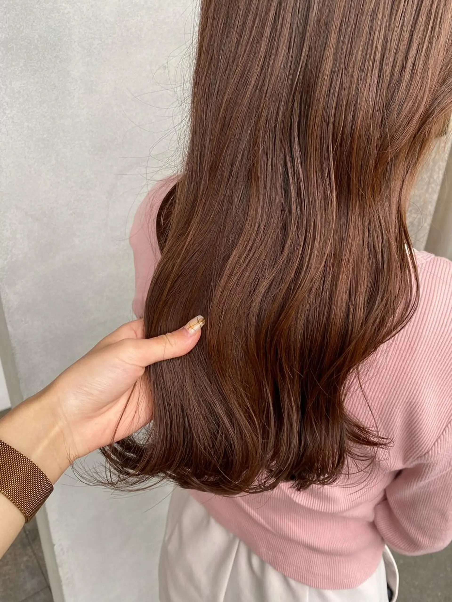 ロング カット ヘアカラー merc.🌿 友藤鮎那のヘアスタイル