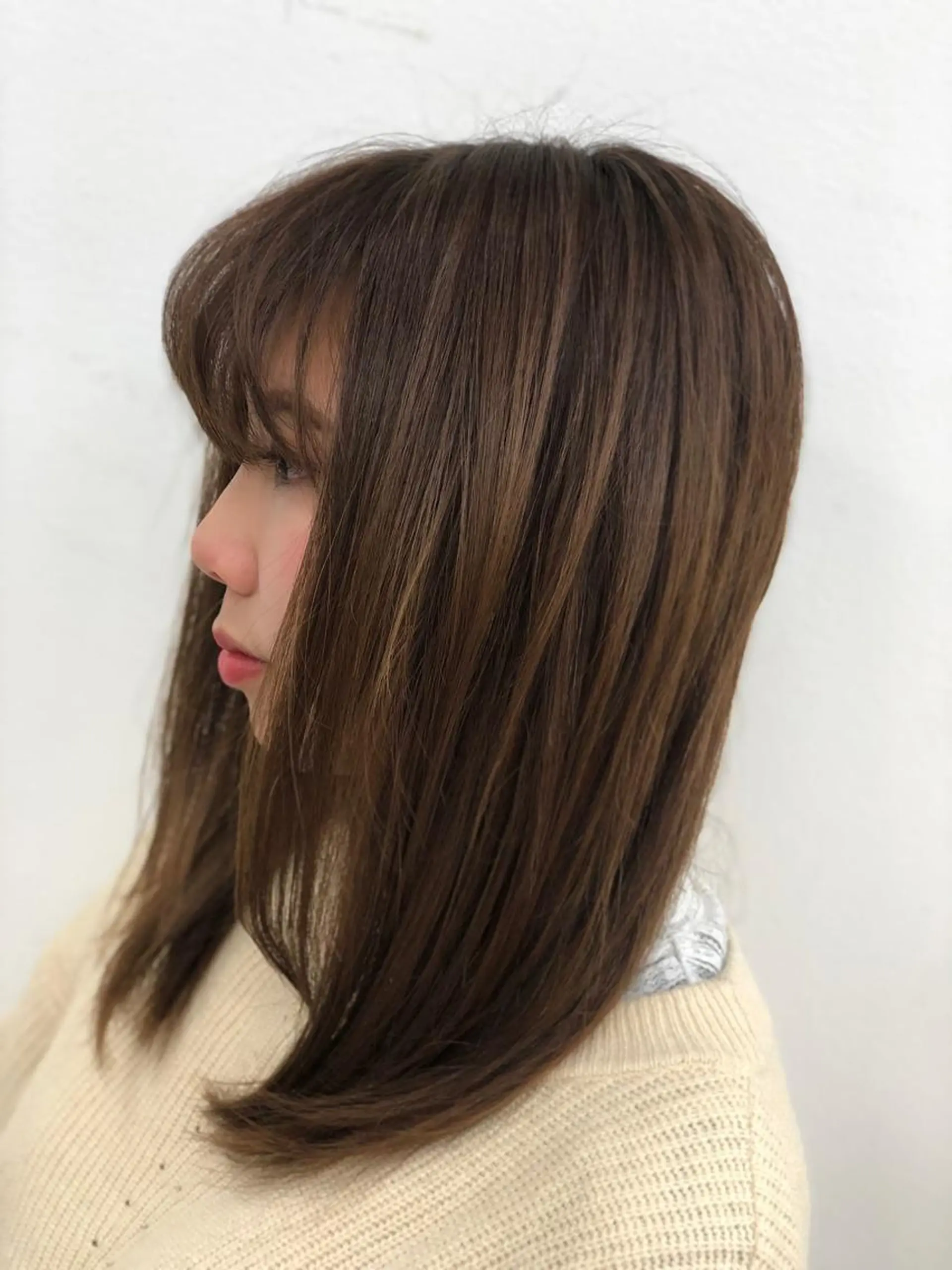 ロング ヘアカラー トリートメント Ash中目黒店 榊間茜のヘアスタイル