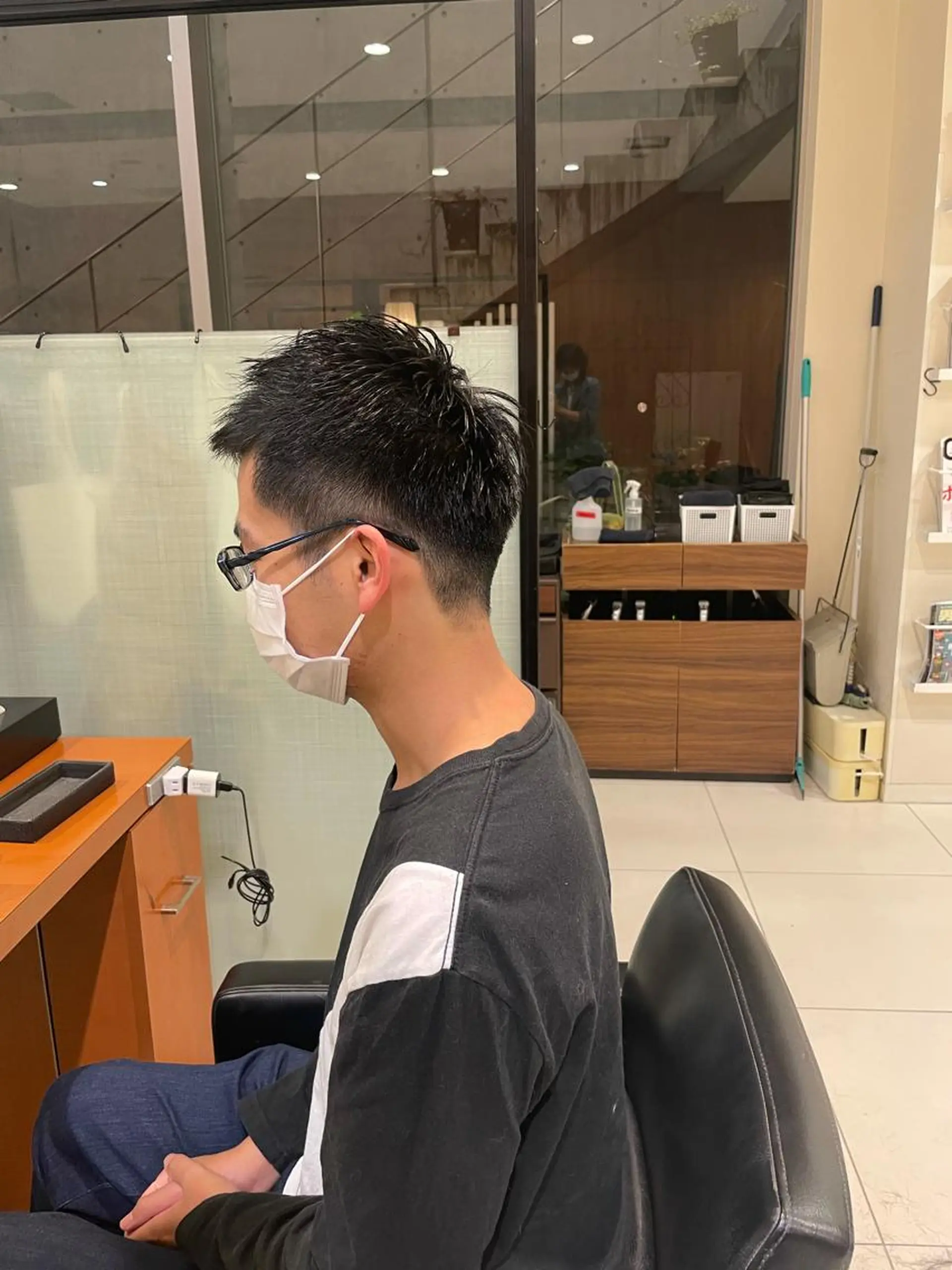 ショート メンズ 髙田 千華 レディースカットのヘアスタイル