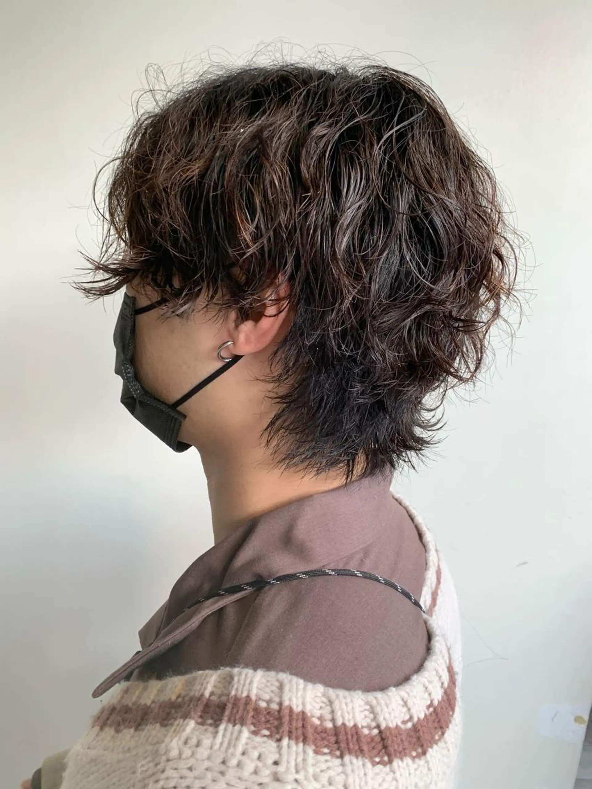 パーマ メンズ カット パーマ ally hairsalon所属・Emi .のヘアスタイル