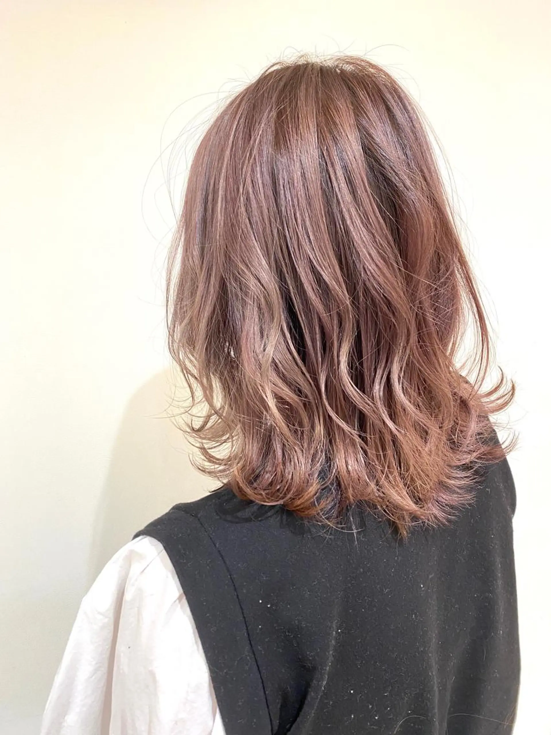 セミロング カット ヘアカラー Maison 寺尾拓朗のヘアスタイル