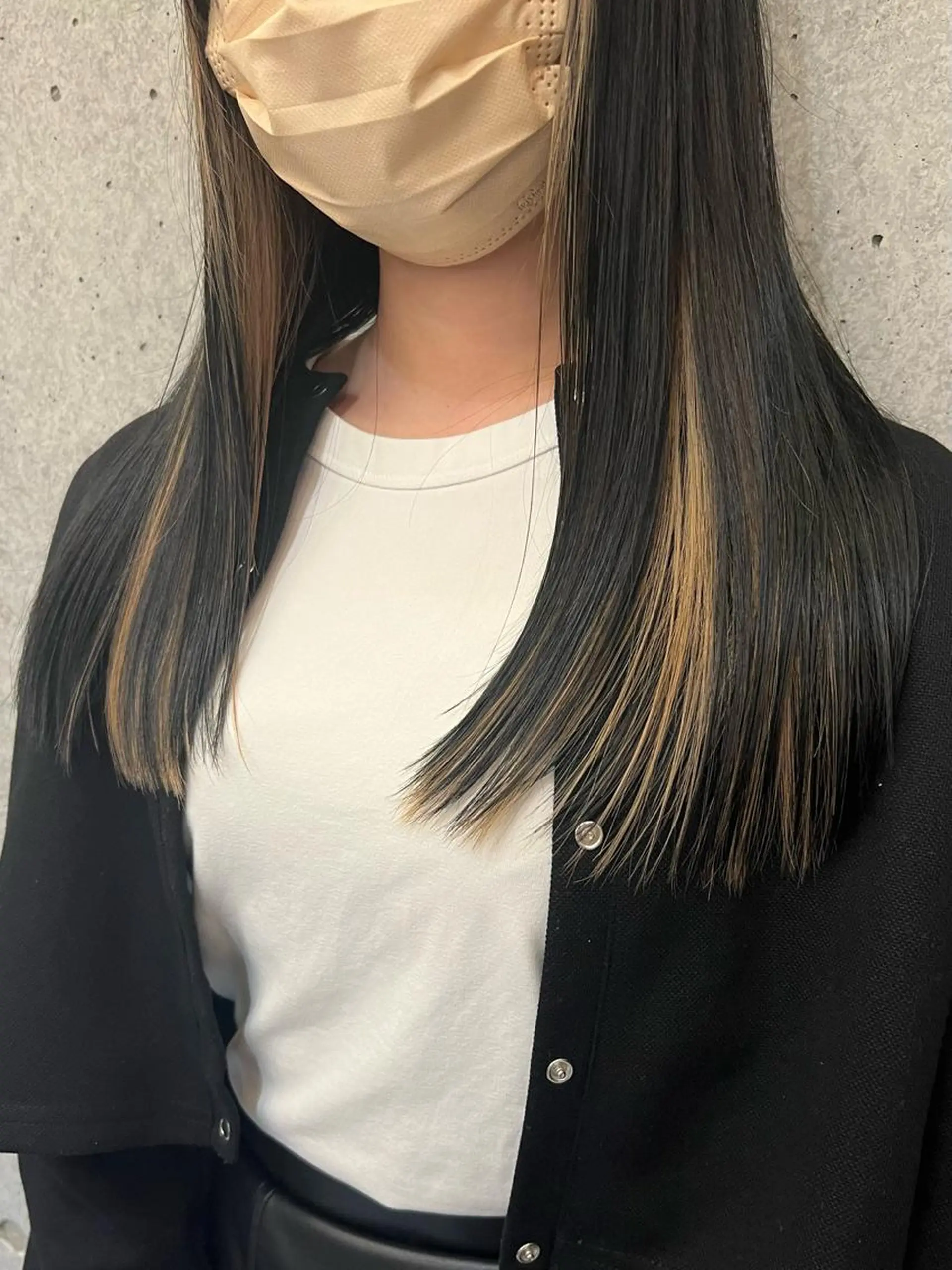 ロング カラー ヘアカラー Reno所属・宮田 凪沙のヘアスタイル