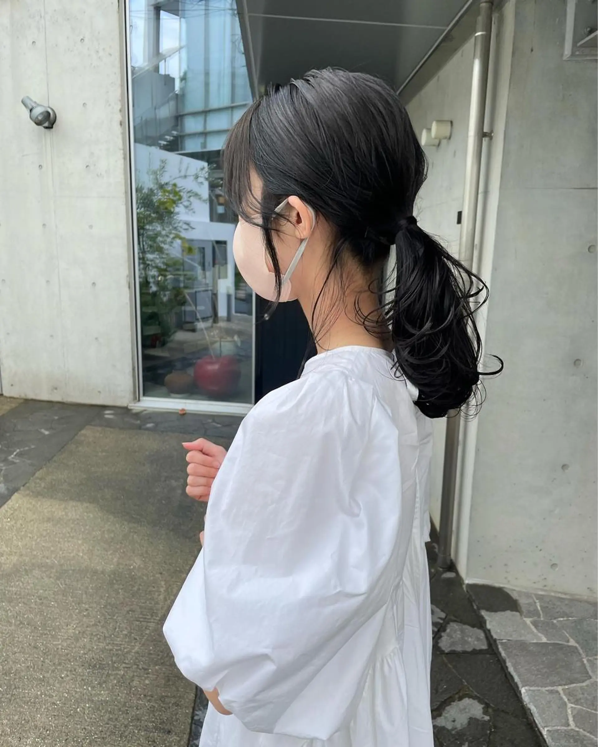 セミロング カラー ヘアアレンジ 🌿髪質改善🌿艶髪 透明感🌿karenのヘアスタイル