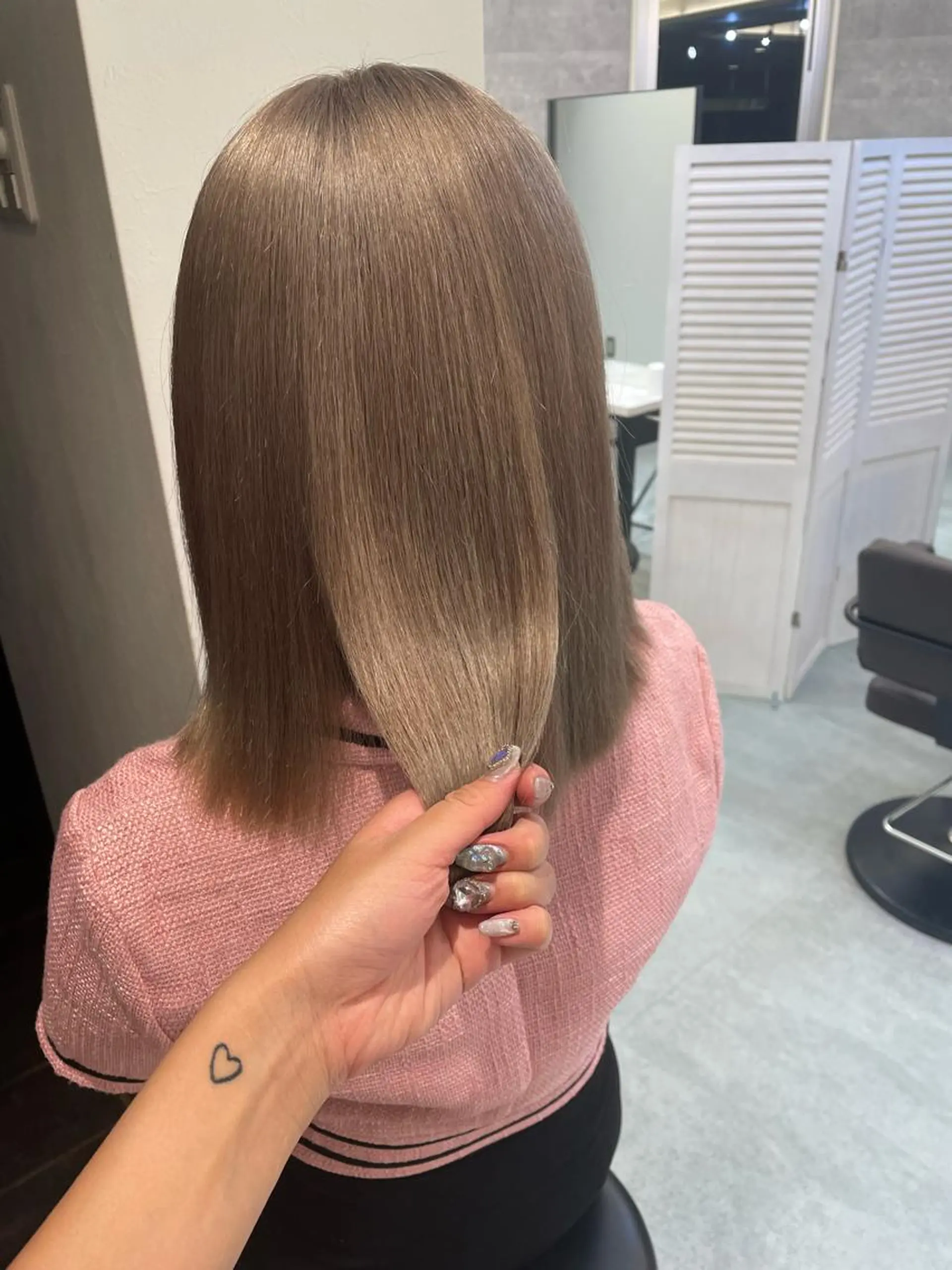 カラー ヘアカラー 韓国ハイトーンカラー kana♡のヘアスタイル