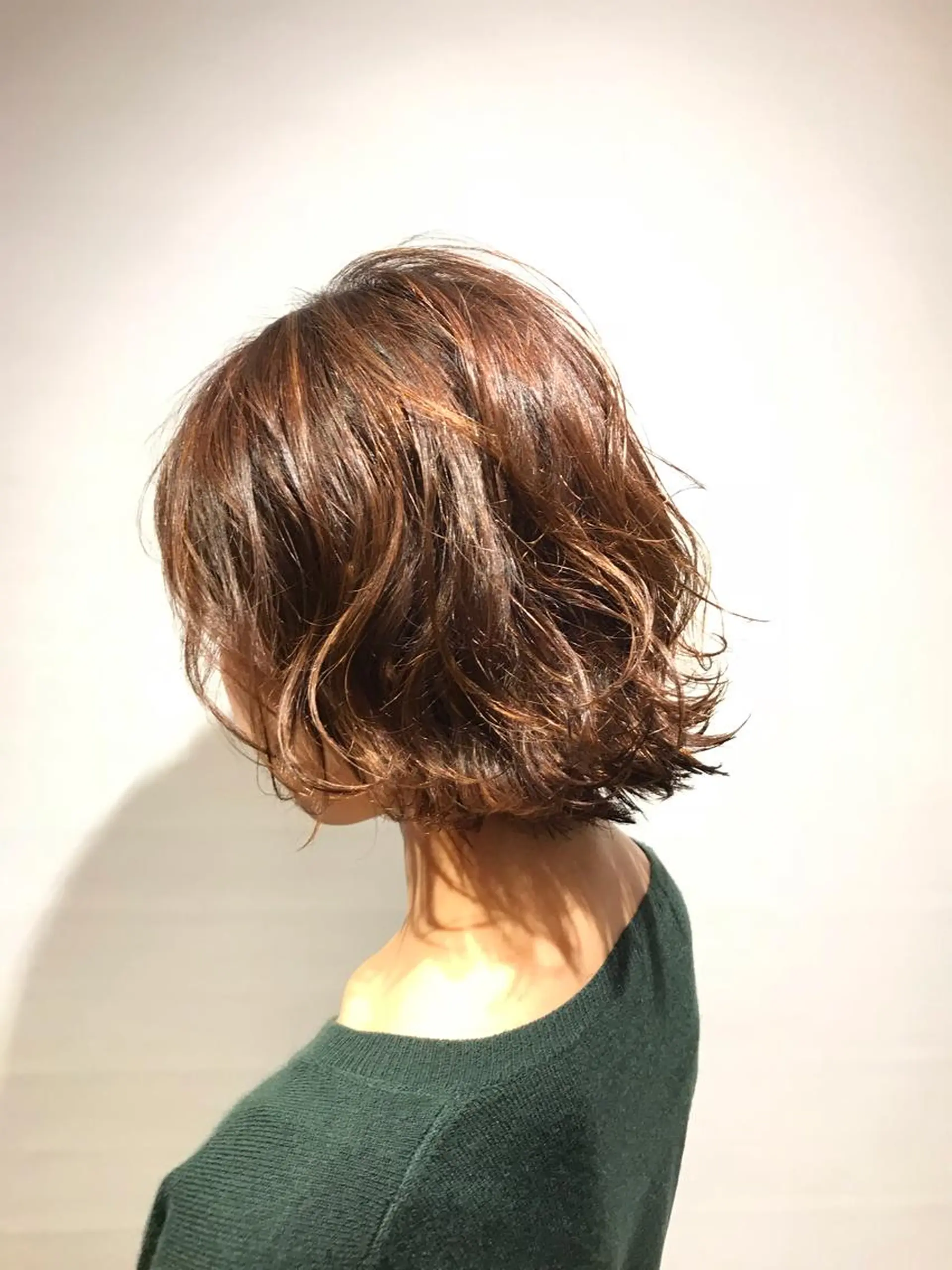 ミディアム BIANCO北堀江 AKANEのヘアスタイル