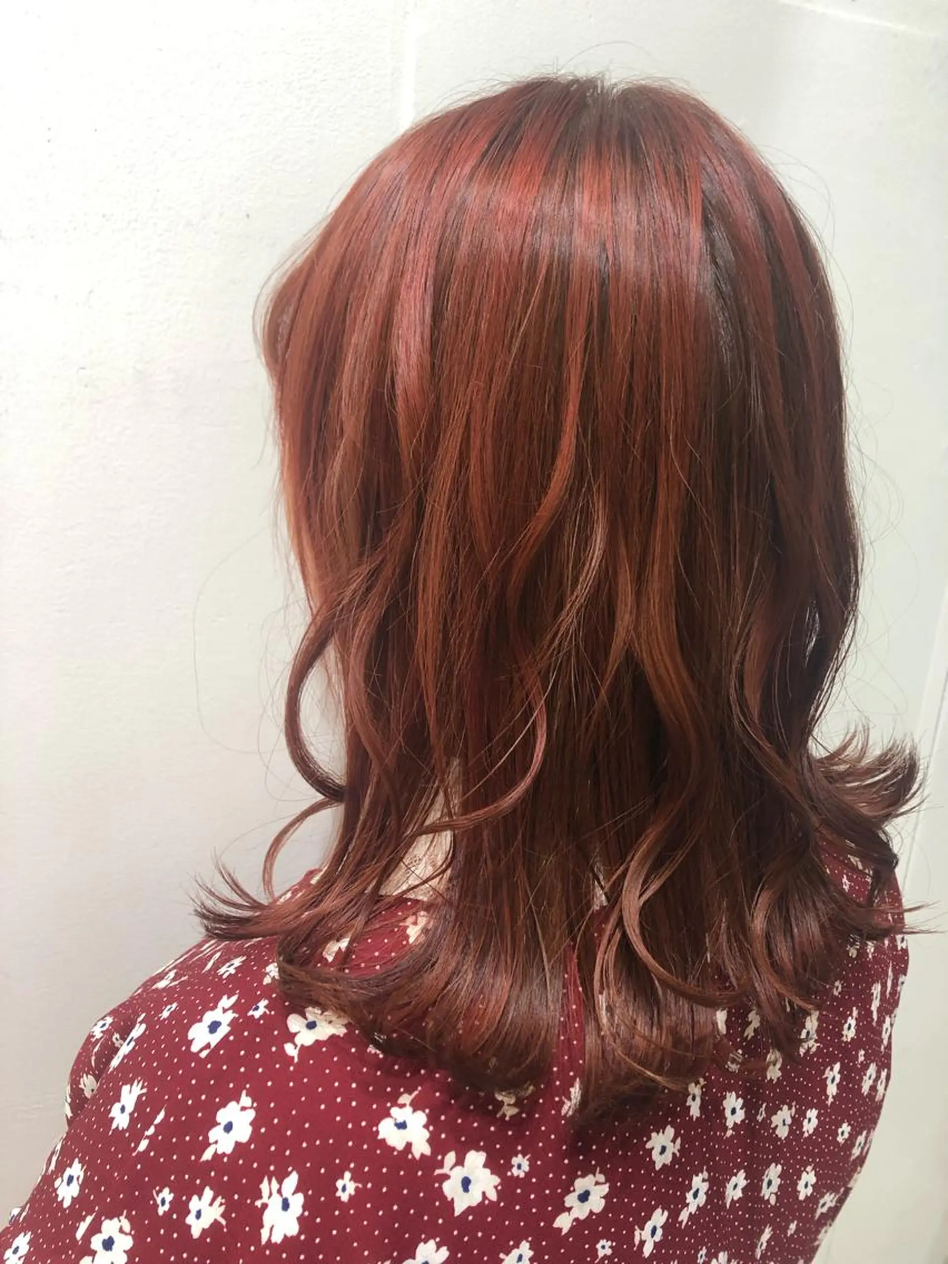 カラー エクステ／インナー カラー 礒野朱里のヘアスタイル