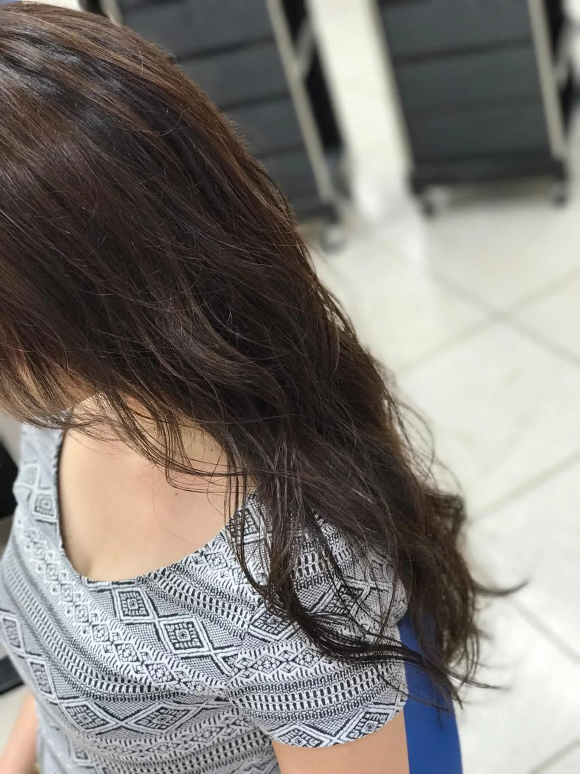 ロング カラー イルミナカラー 山内 聡史のヘアスタイル