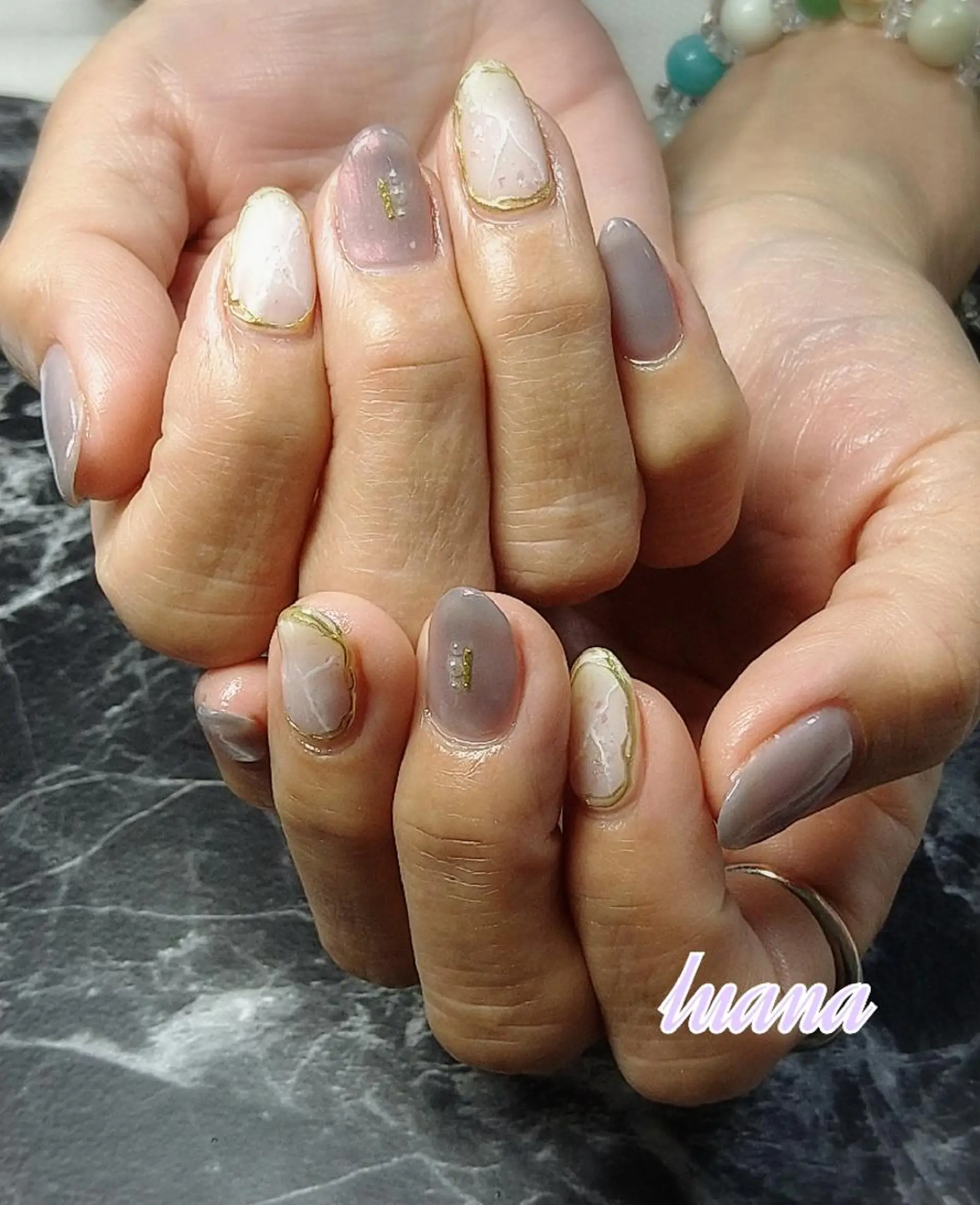 ネイル ハンドネイル LUANA  TAKAHASHIのネイルデザイン