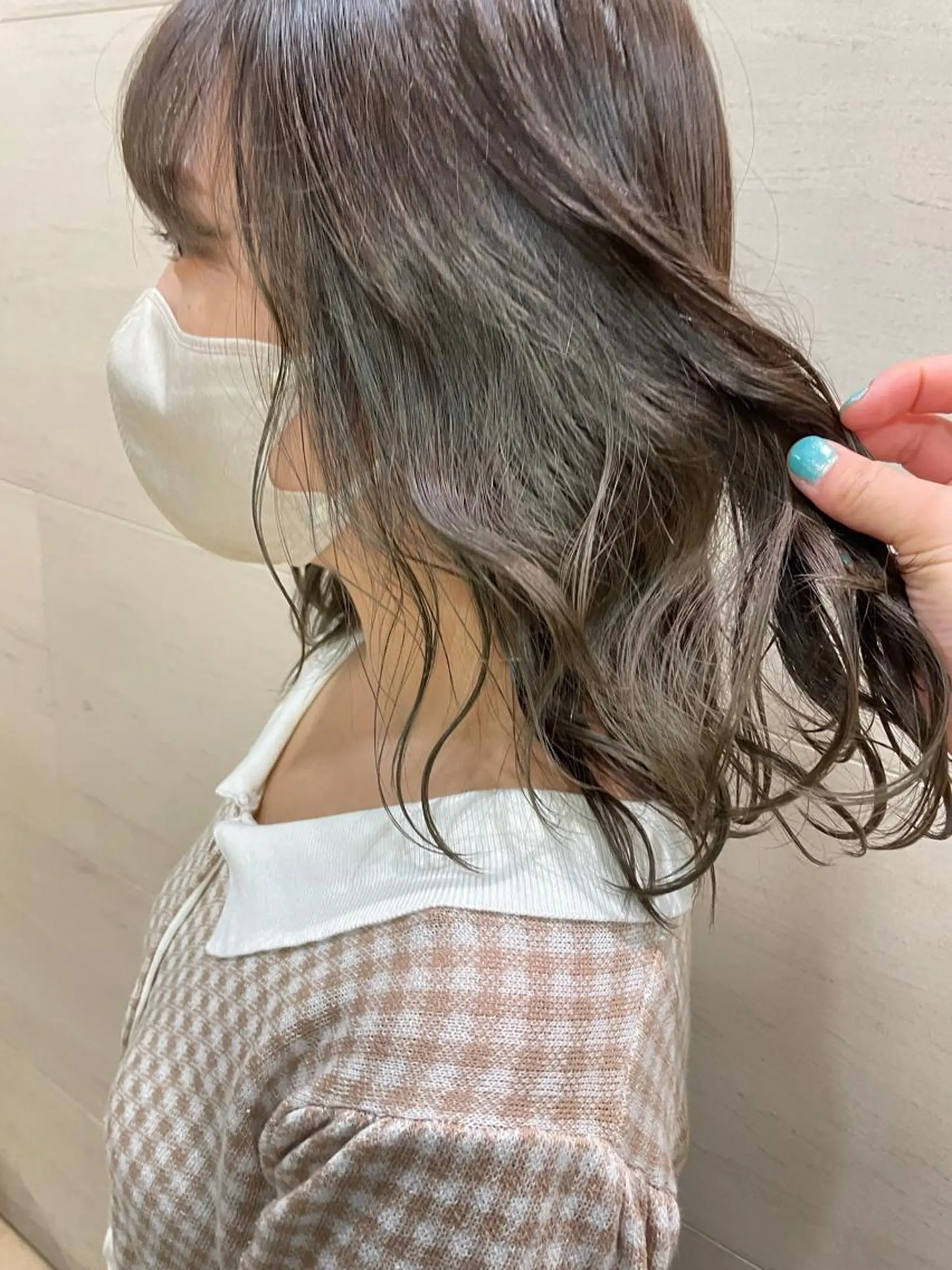 カラー パーマ/ボブ/ ヘルシーカラー/風花のヘアスタイル