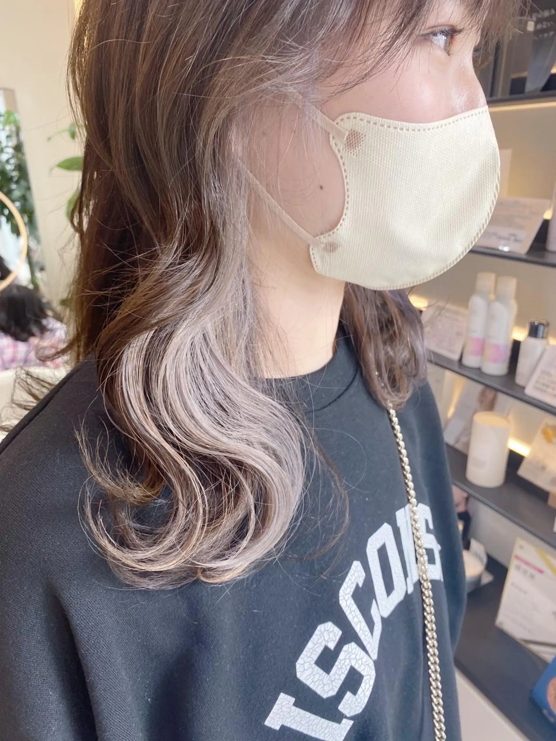ロング カラー ヘアカラー 個性派/ブリーチ ＊ほのかのヘアスタイル